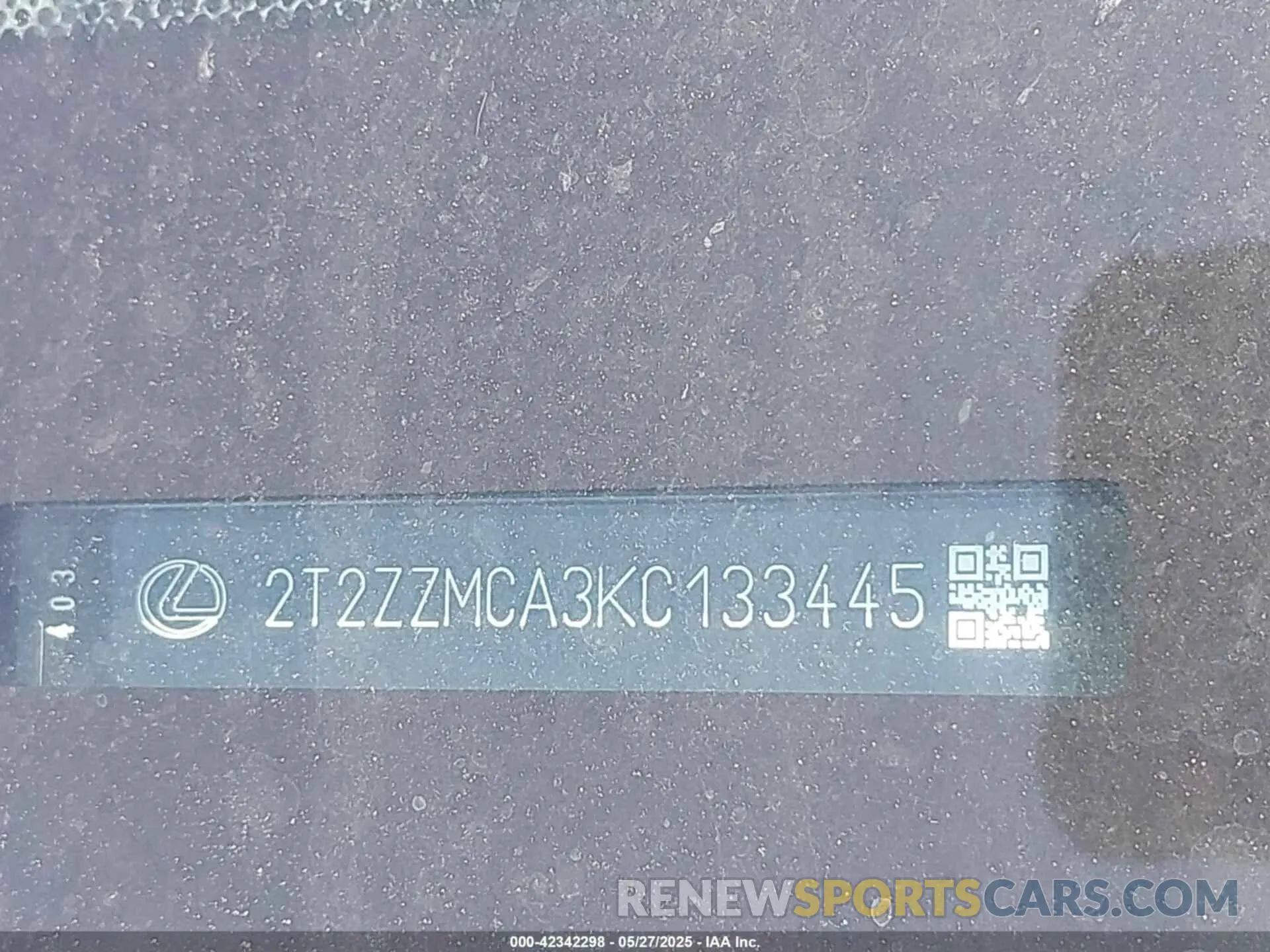 17 Фотография поврежденного автомобиля 2T2ZZMCA3KC133445 LEXUS RX 350 2019