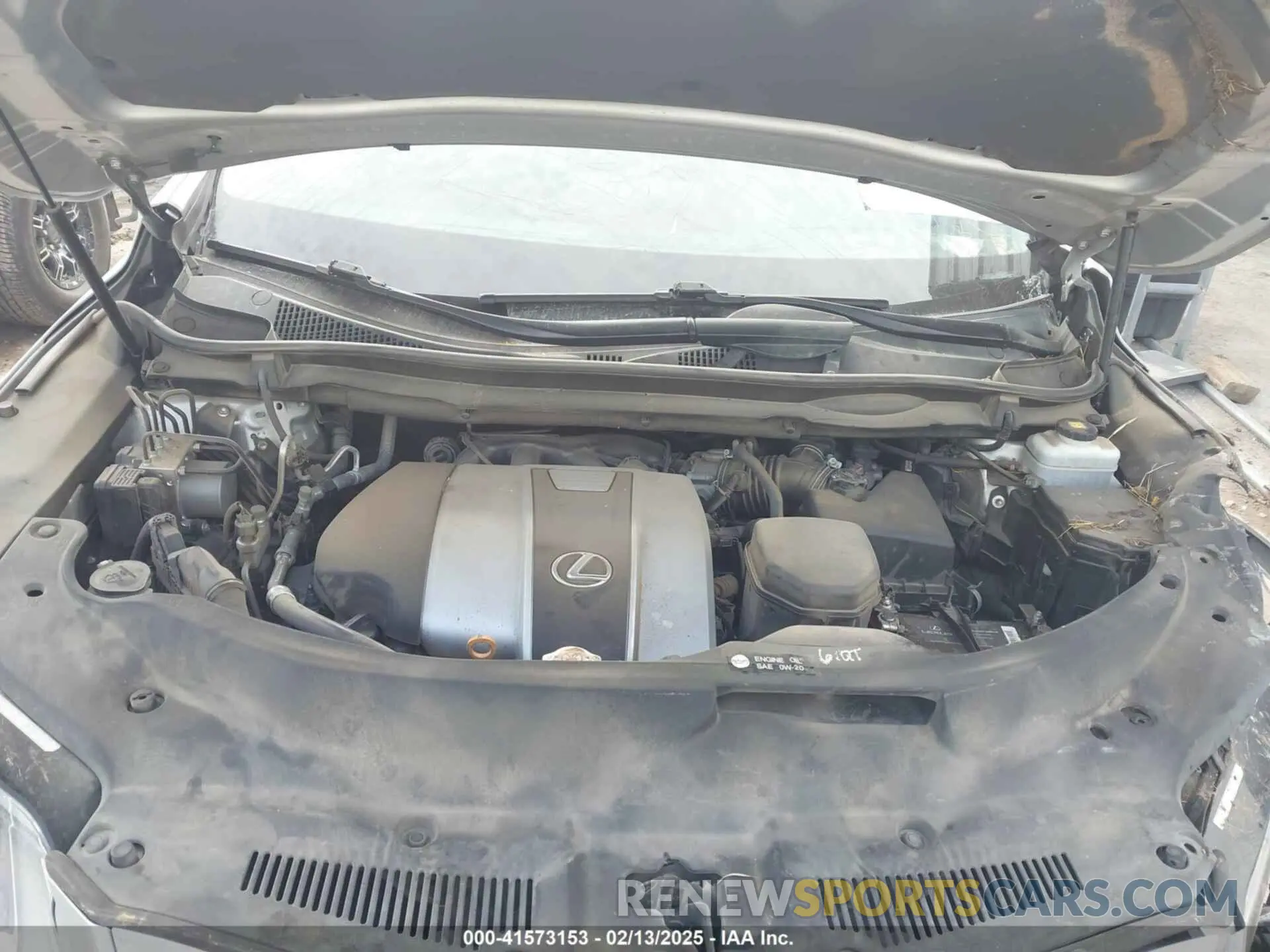 10 Фотография поврежденного автомобиля 2T2ZZMCA3KC135292 LEXUS RX 350 2019