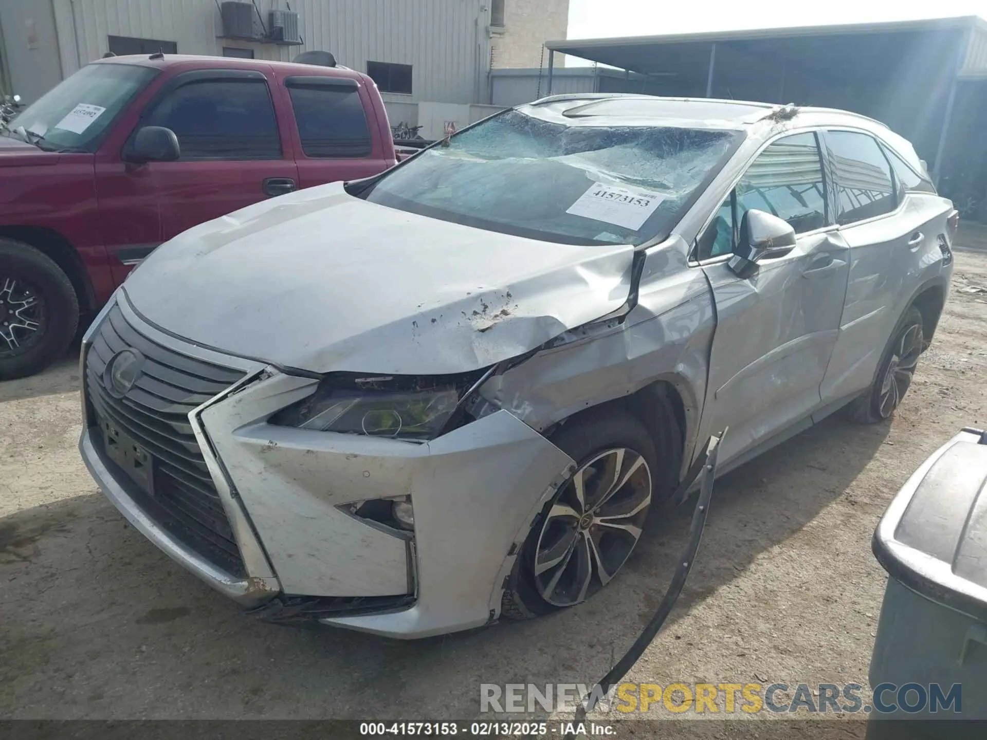 2 Фотография поврежденного автомобиля 2T2ZZMCA3KC135292 LEXUS RX 350 2019