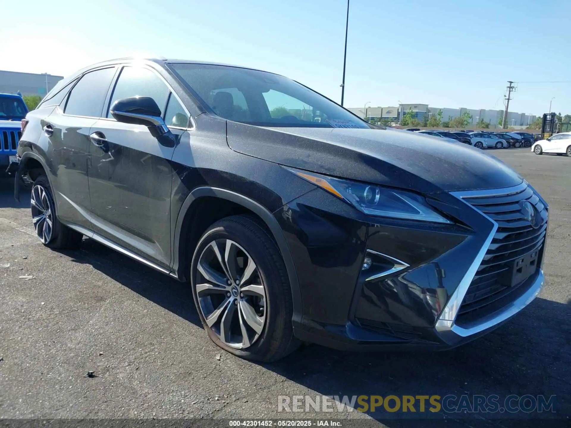 1 Photograph of a damaged car 2T2ZZMCA4KC140808 LEXUS RX 350 2019