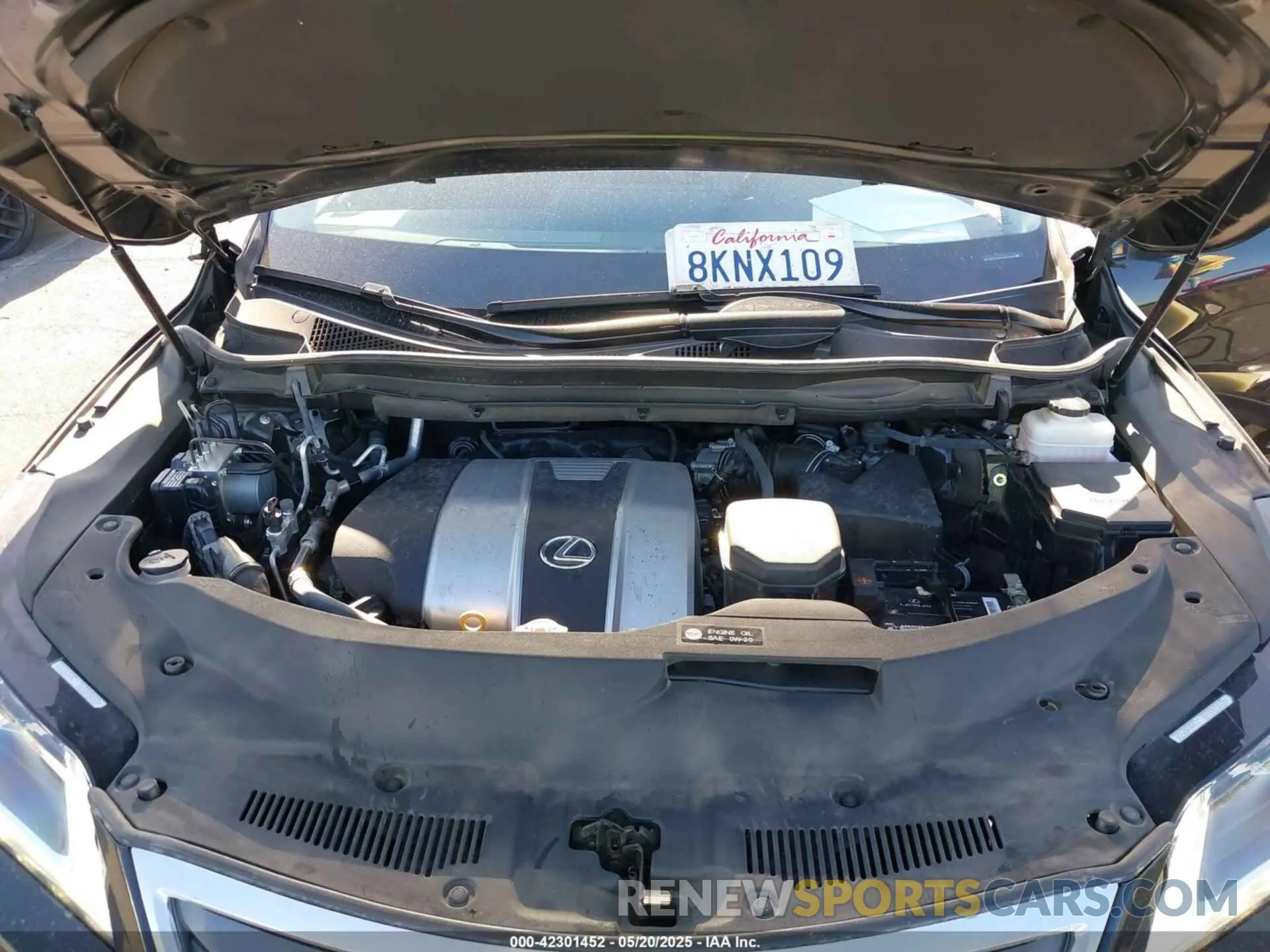 10 Photograph of a damaged car 2T2ZZMCA4KC140808 LEXUS RX 350 2019