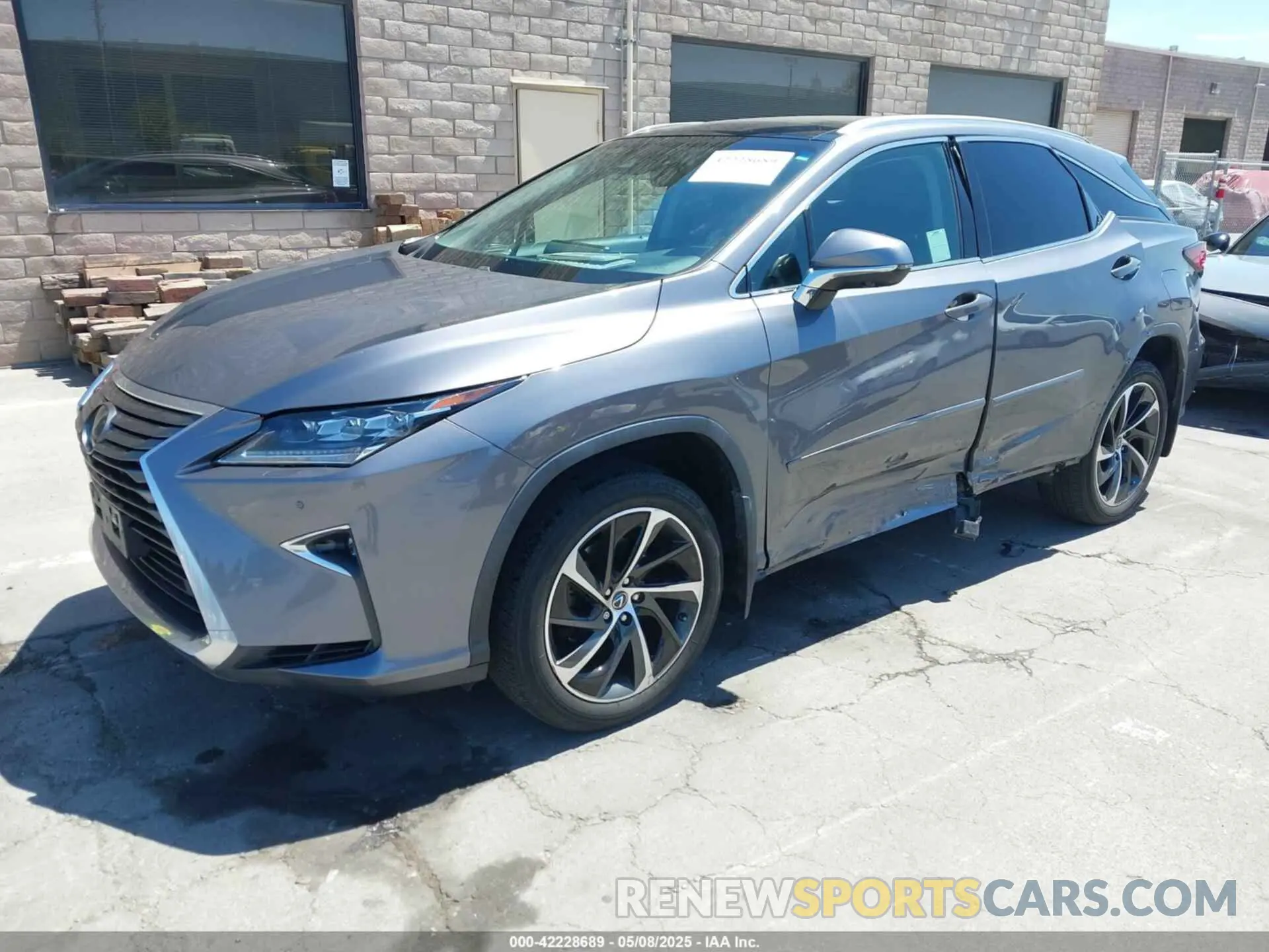 2 Photograph of a damaged car 2T2ZZMCA4KC142476 LEXUS RX 350 2019