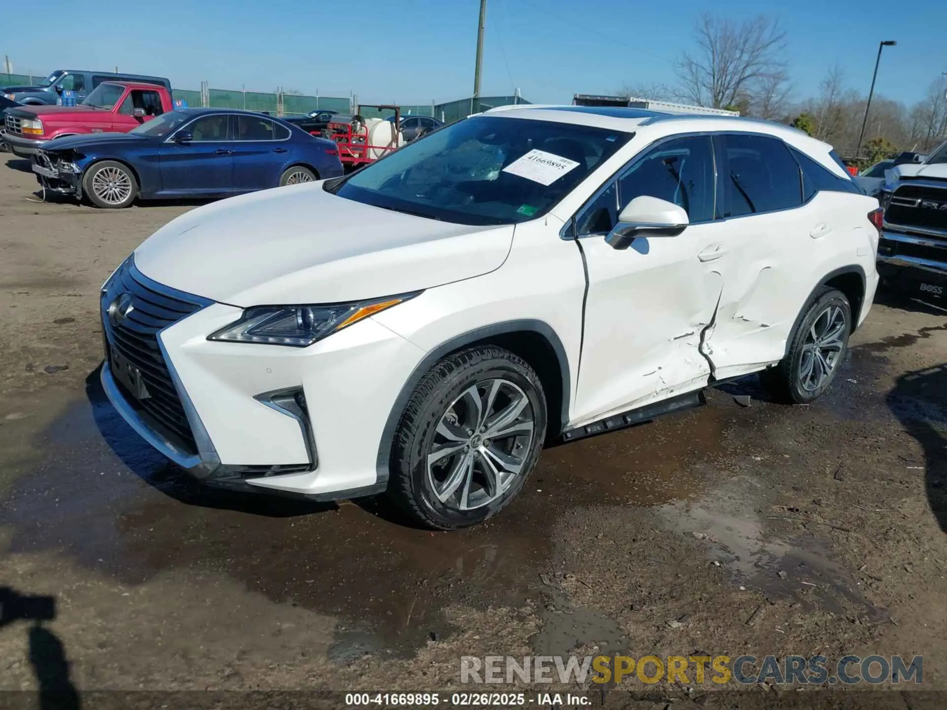 2 Photograph of a damaged car 2T2ZZMCA4KC148388 LEXUS RX 350 2019