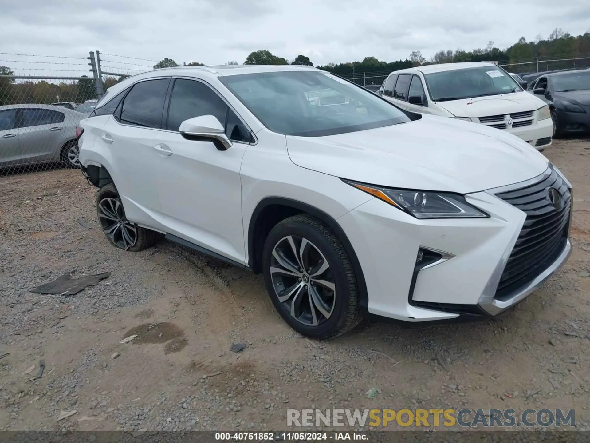 1 Photograph of a damaged car 2T2ZZMCA5KC127470 LEXUS RX 350 2019