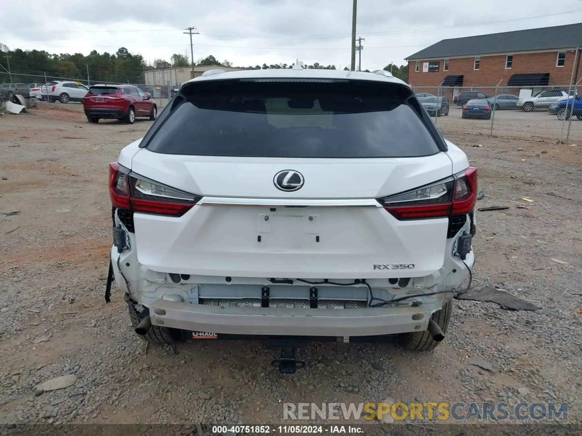 17 Photograph of a damaged car 2T2ZZMCA5KC127470 LEXUS RX 350 2019