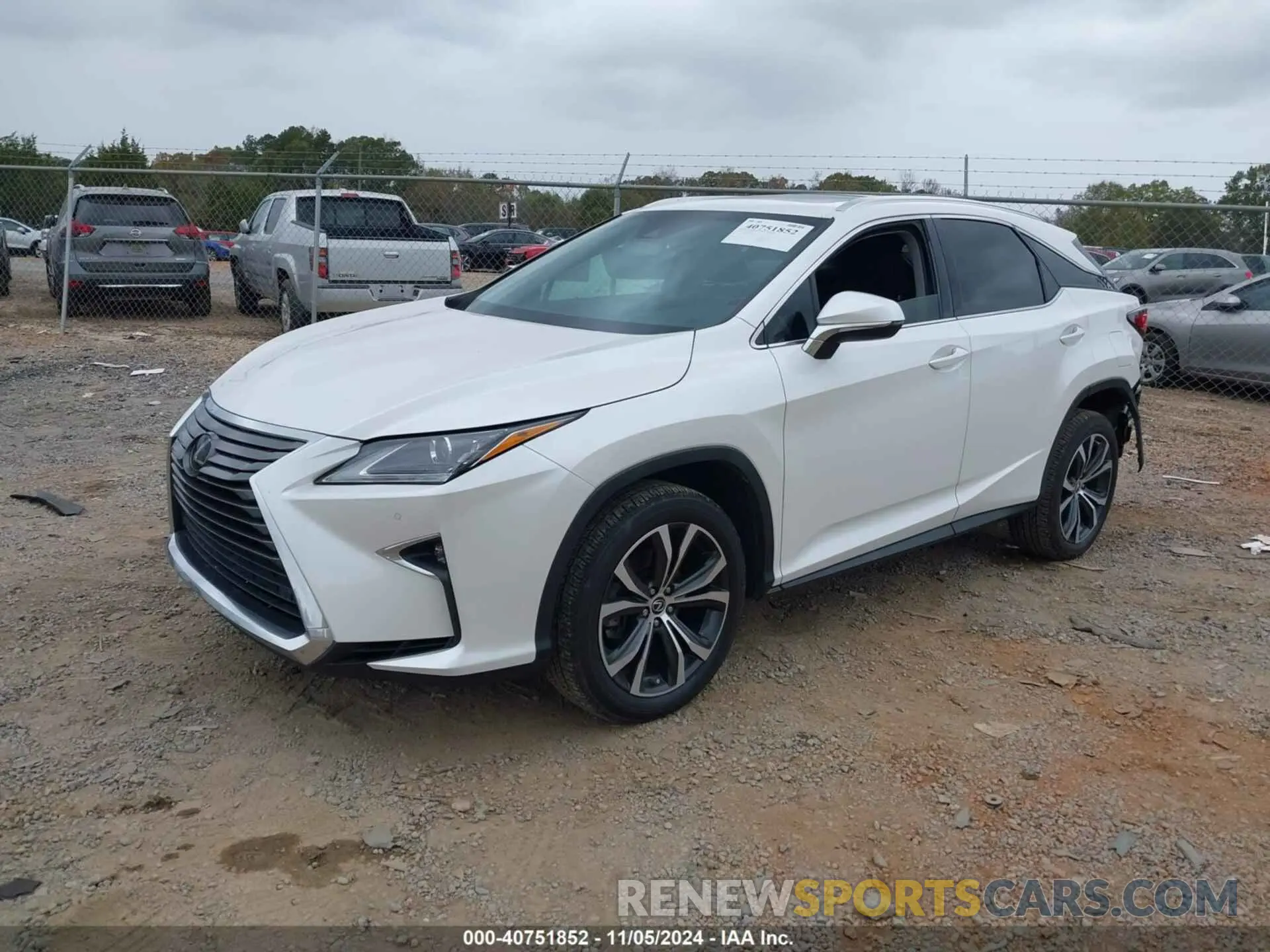 2 Photograph of a damaged car 2T2ZZMCA5KC127470 LEXUS RX 350 2019
