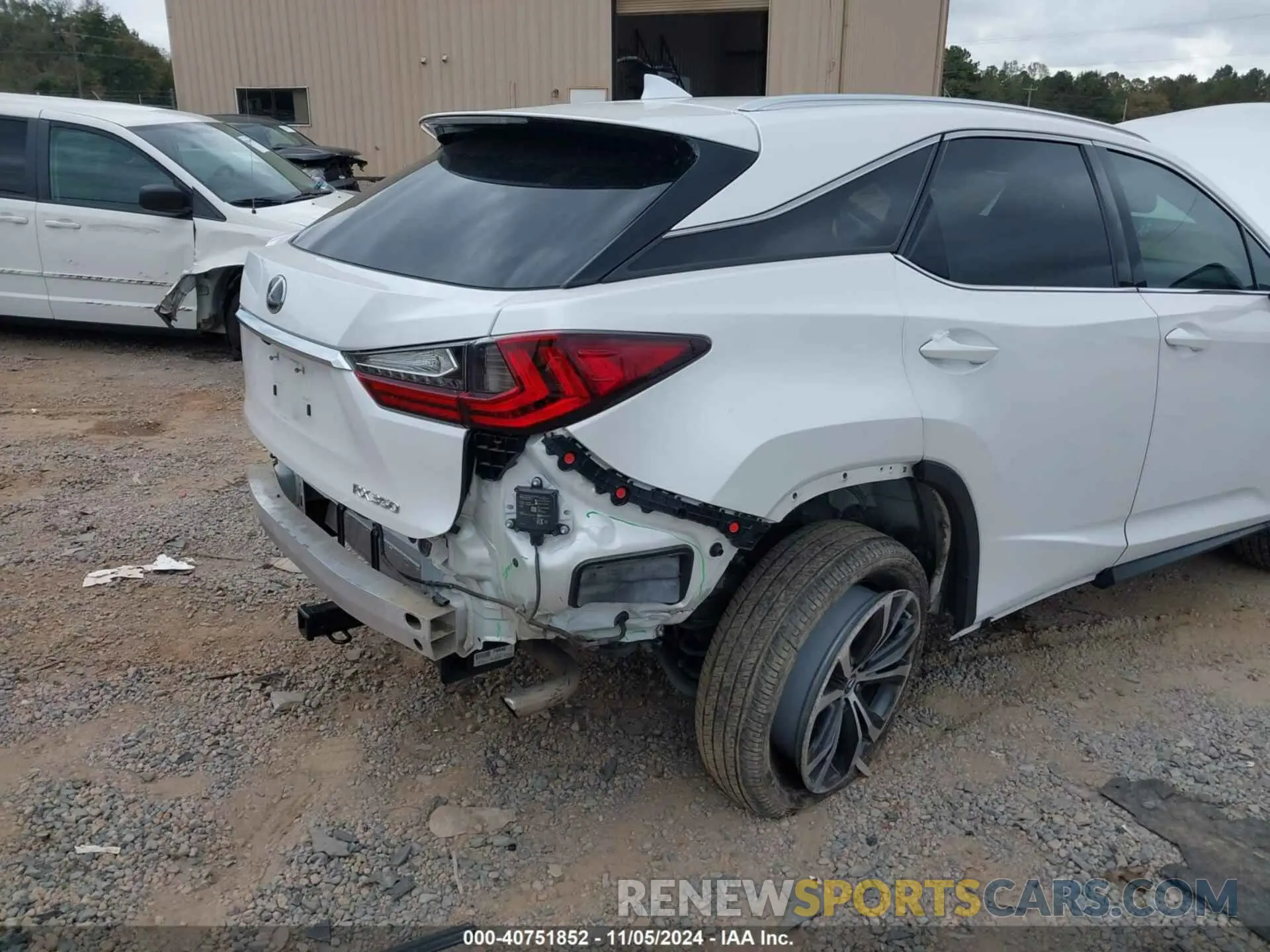 6 Photograph of a damaged car 2T2ZZMCA5KC127470 LEXUS RX 350 2019