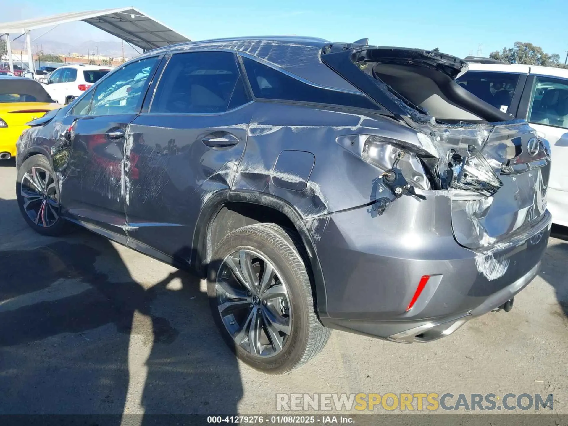 3 Photograph of a damaged car 2T2ZZMCA5KC144818 LEXUS RX 350 2019