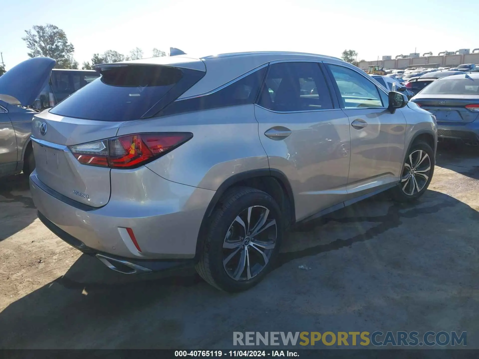 4 Photograph of a damaged car 2T2ZZMCA6KC117921 LEXUS RX 350 2019