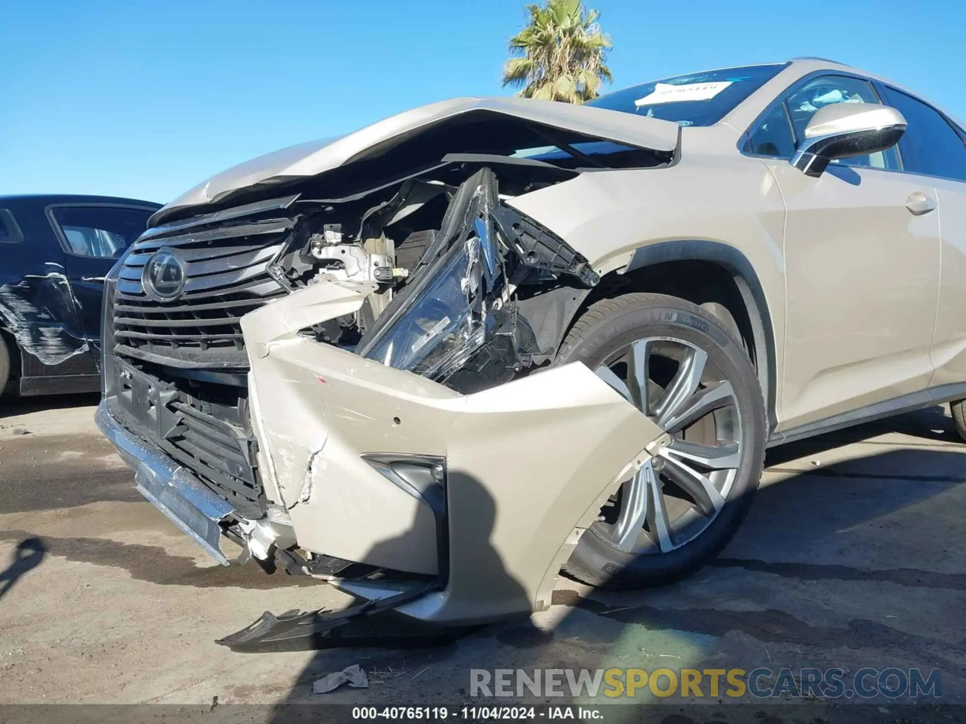 6 Photograph of a damaged car 2T2ZZMCA6KC117921 LEXUS RX 350 2019