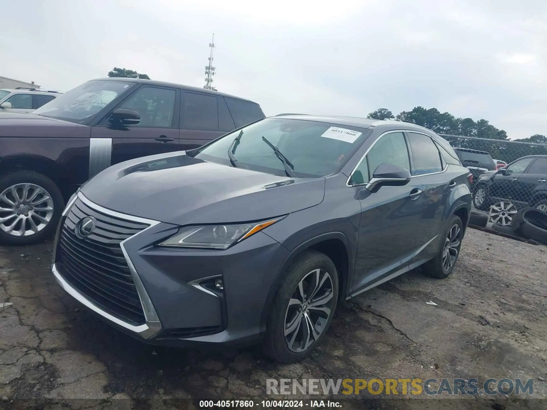 2 Фотография поврежденного автомобиля 2T2ZZMCA6KC121158 LEXUS RX 350 2019