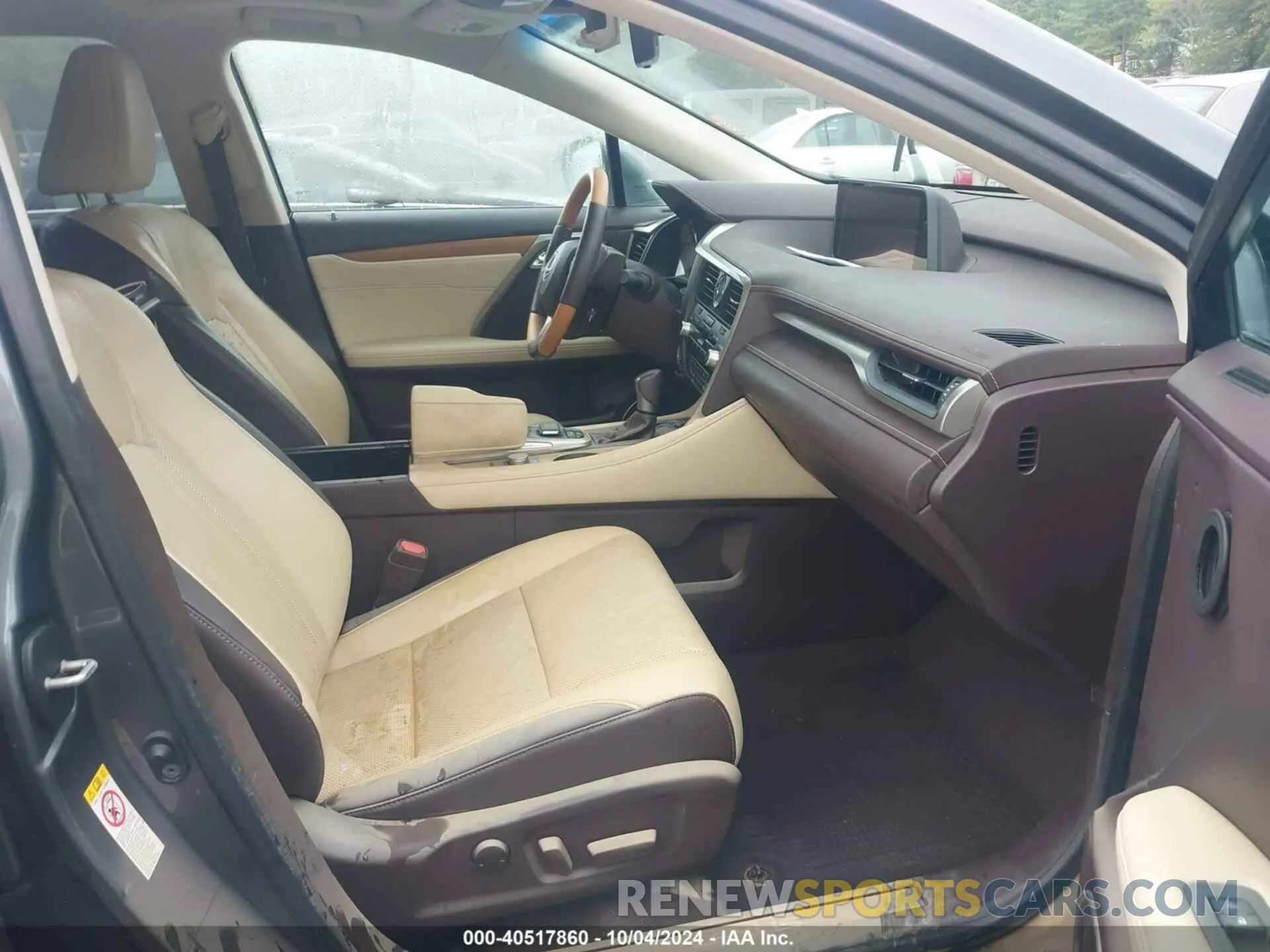 5 Фотография поврежденного автомобиля 2T2ZZMCA6KC121158 LEXUS RX 350 2019