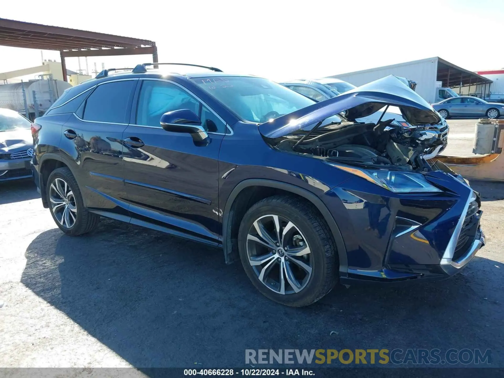 1 Фотография поврежденного автомобиля 2T2ZZMCA6KC143791 LEXUS RX 350 2019