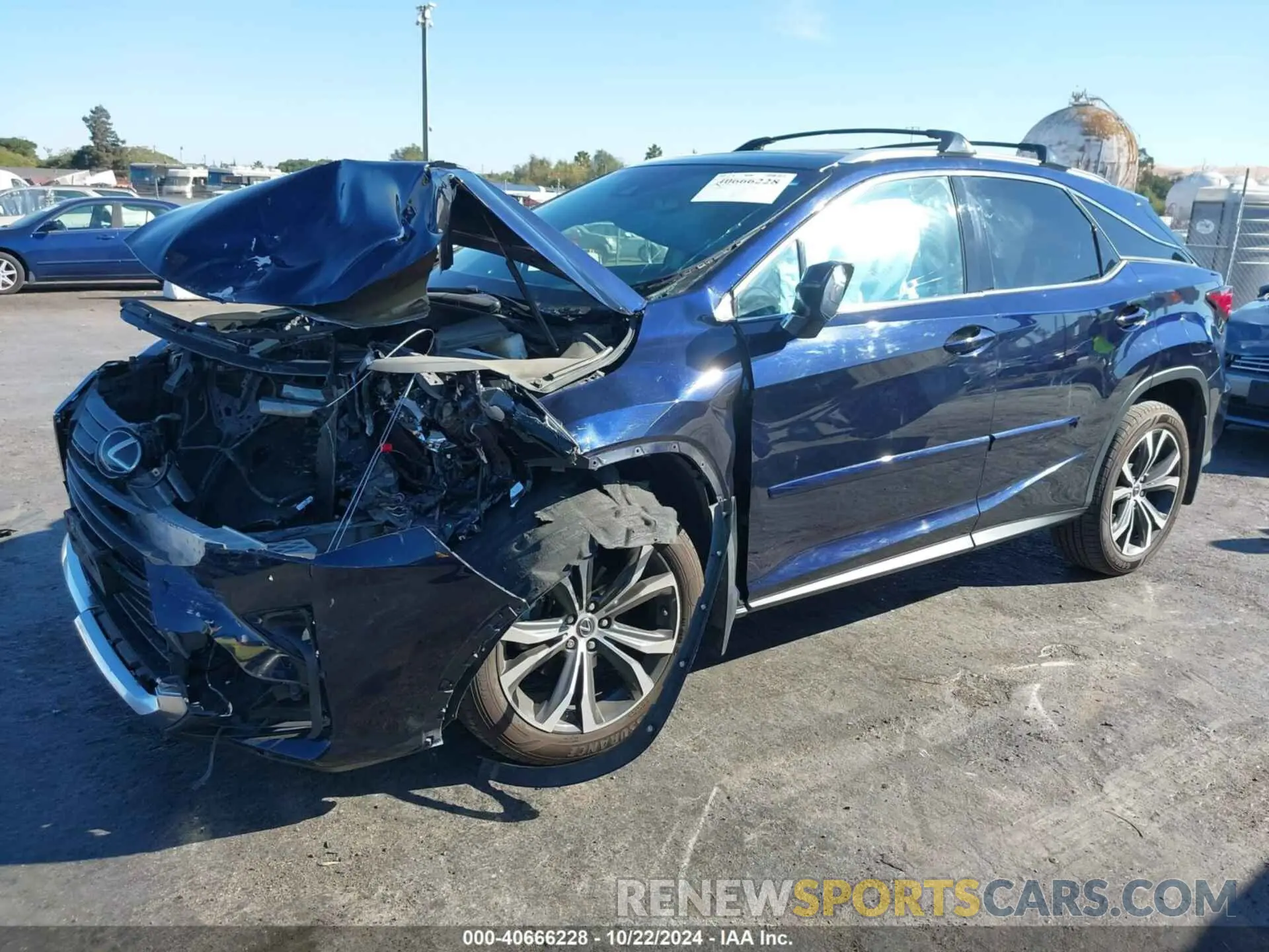2 Фотография поврежденного автомобиля 2T2ZZMCA6KC143791 LEXUS RX 350 2019