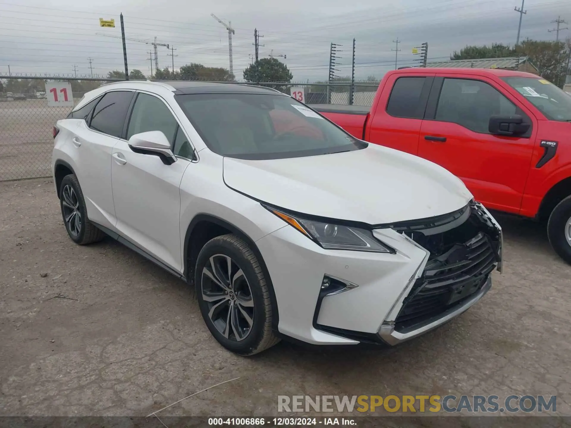 1 Photograph of a damaged car 2T2ZZMCA7KC123355 LEXUS RX 350 2019