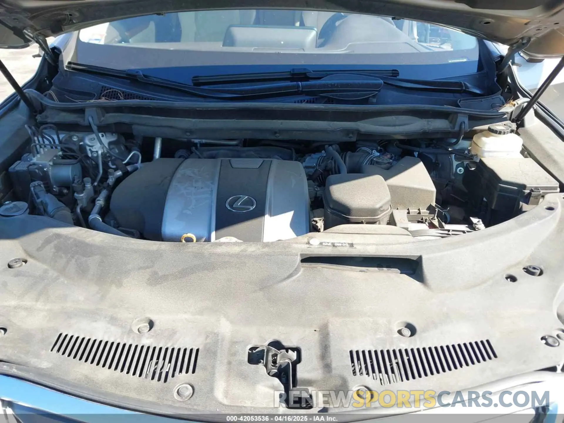 10 Photograph of a damaged car 2T2ZZMCA7KC150880 LEXUS RX 350 2019