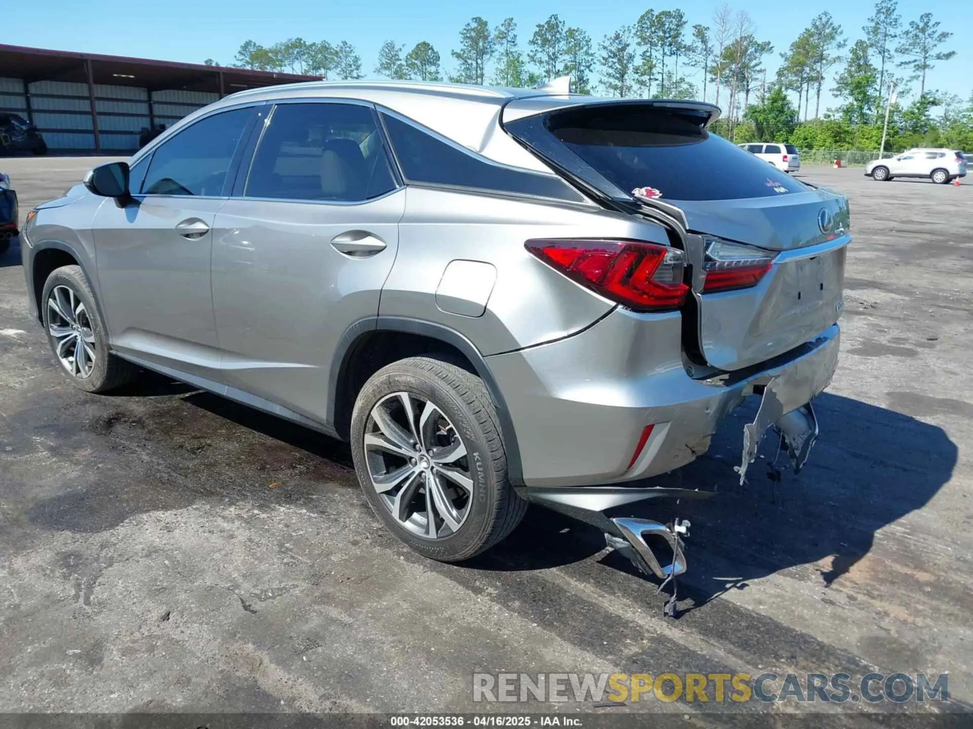 3 Photograph of a damaged car 2T2ZZMCA7KC150880 LEXUS RX 350 2019