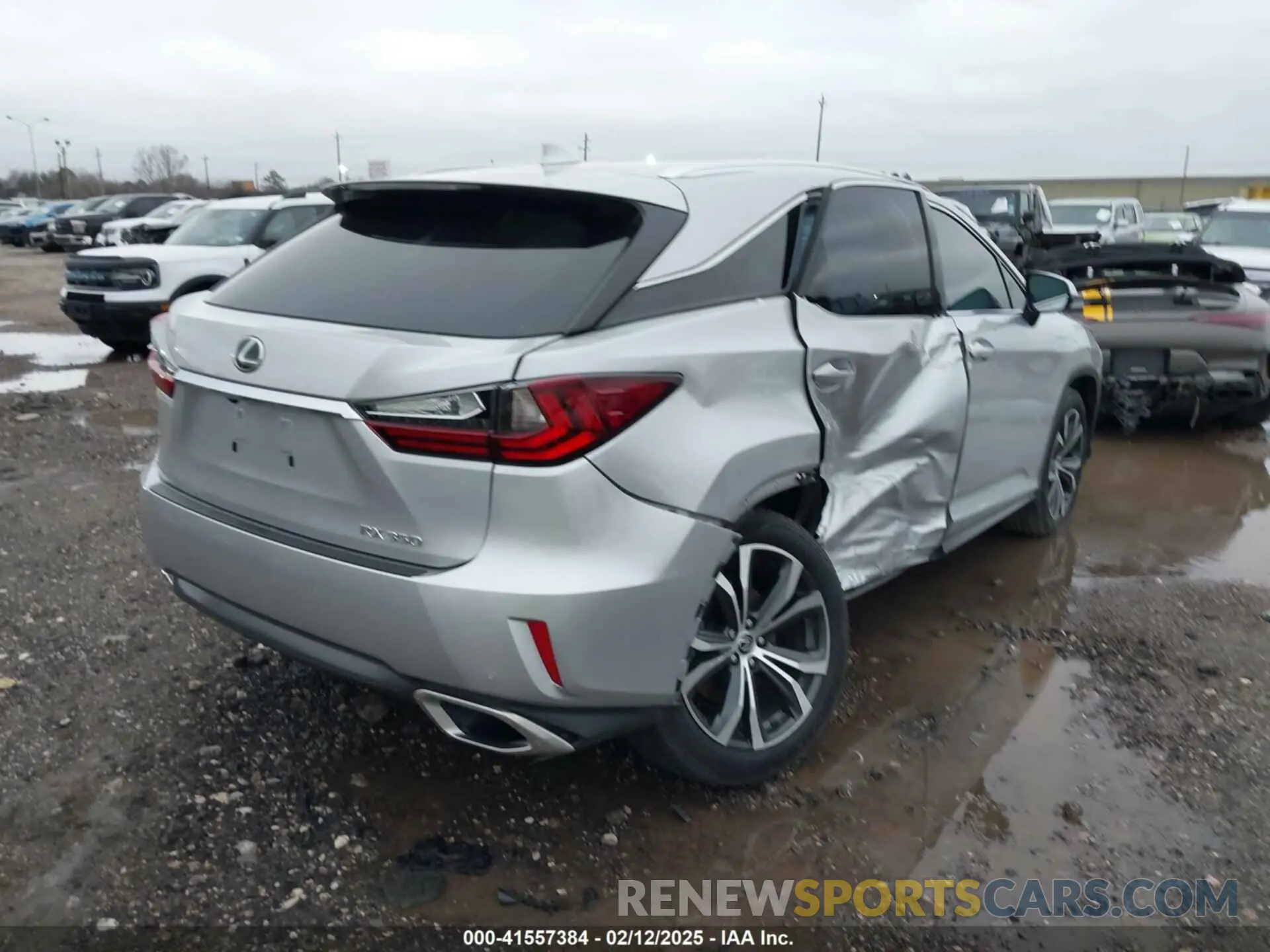 4 Фотография поврежденного автомобиля 2T2ZZMCA8KC147017 LEXUS RX 350 2019