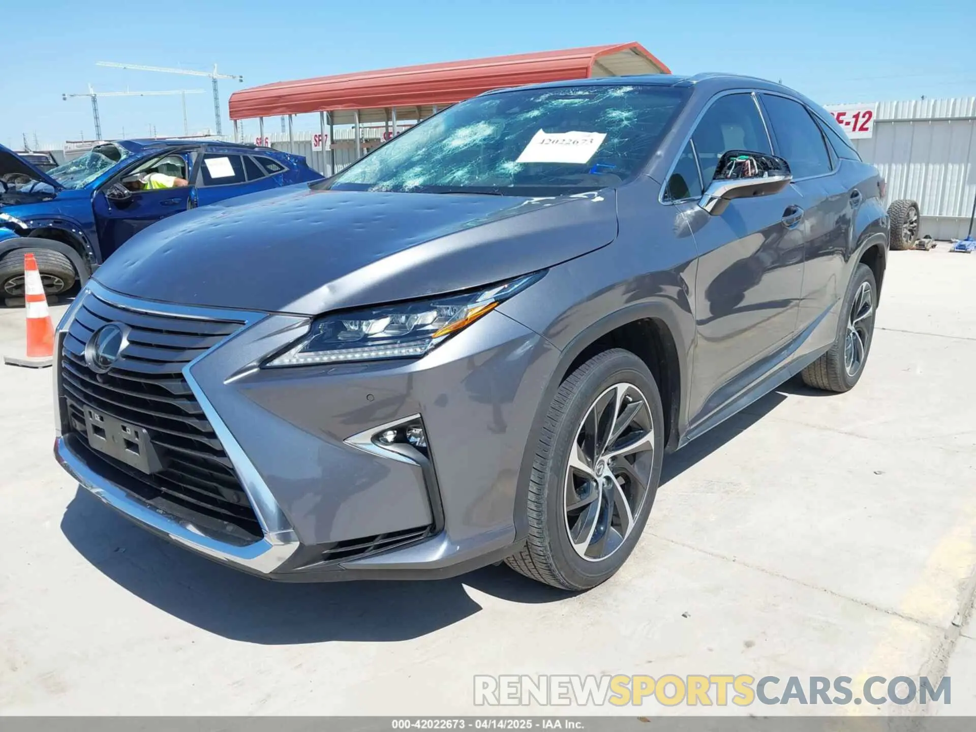 2 Фотография поврежденного автомобиля 2T2ZZMCA8KC149401 LEXUS RX 350 2019