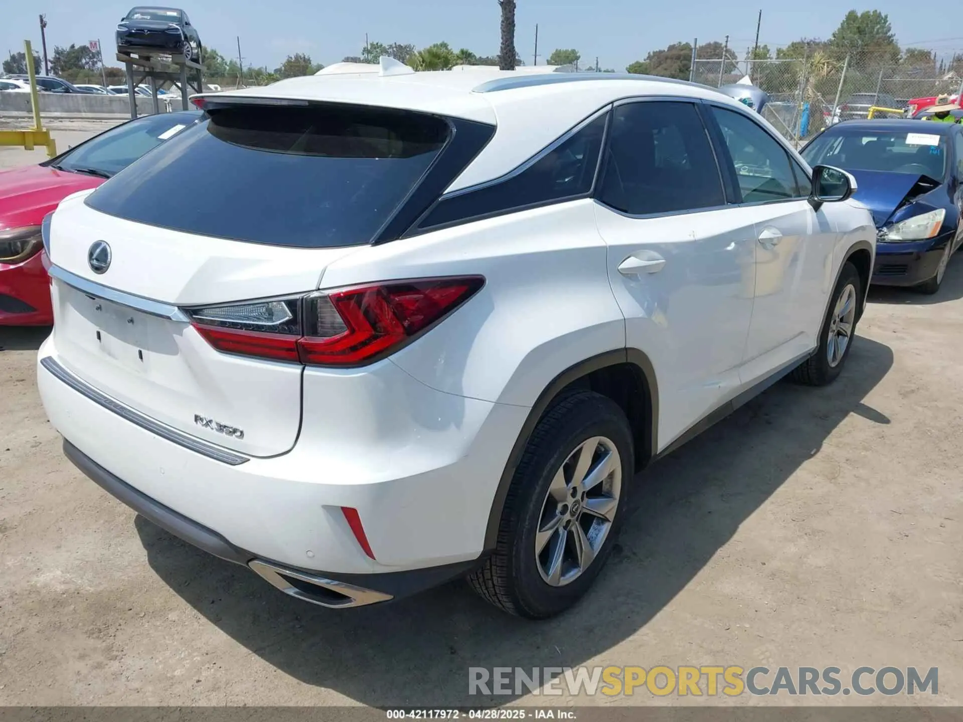 4 Photograph of a damaged car 2T2ZZMCA9KC148516 LEXUS RX 350 2019