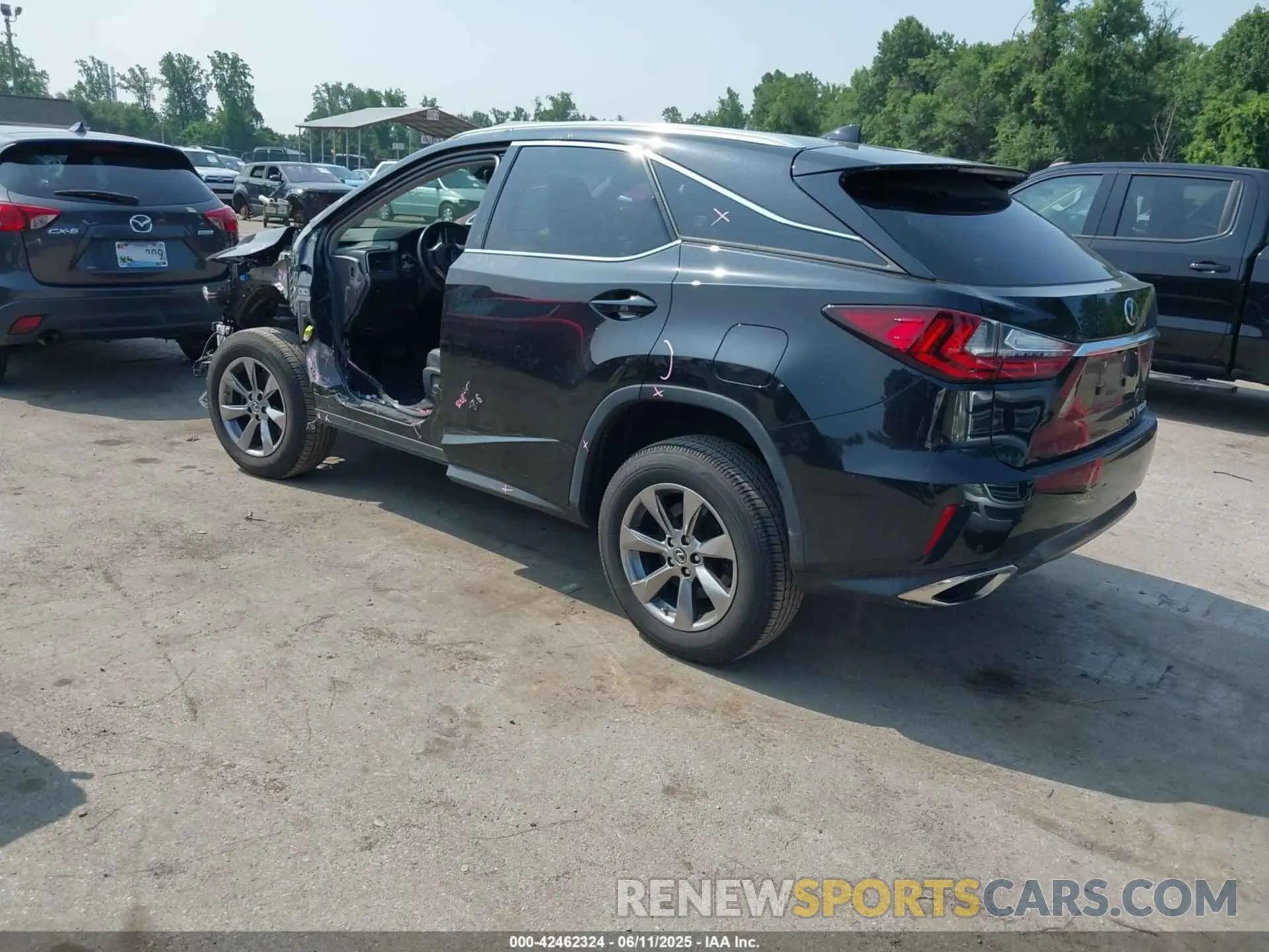 3 Photograph of a damaged car JTJBZMCA6K2040873 LEXUS RX 350 2019