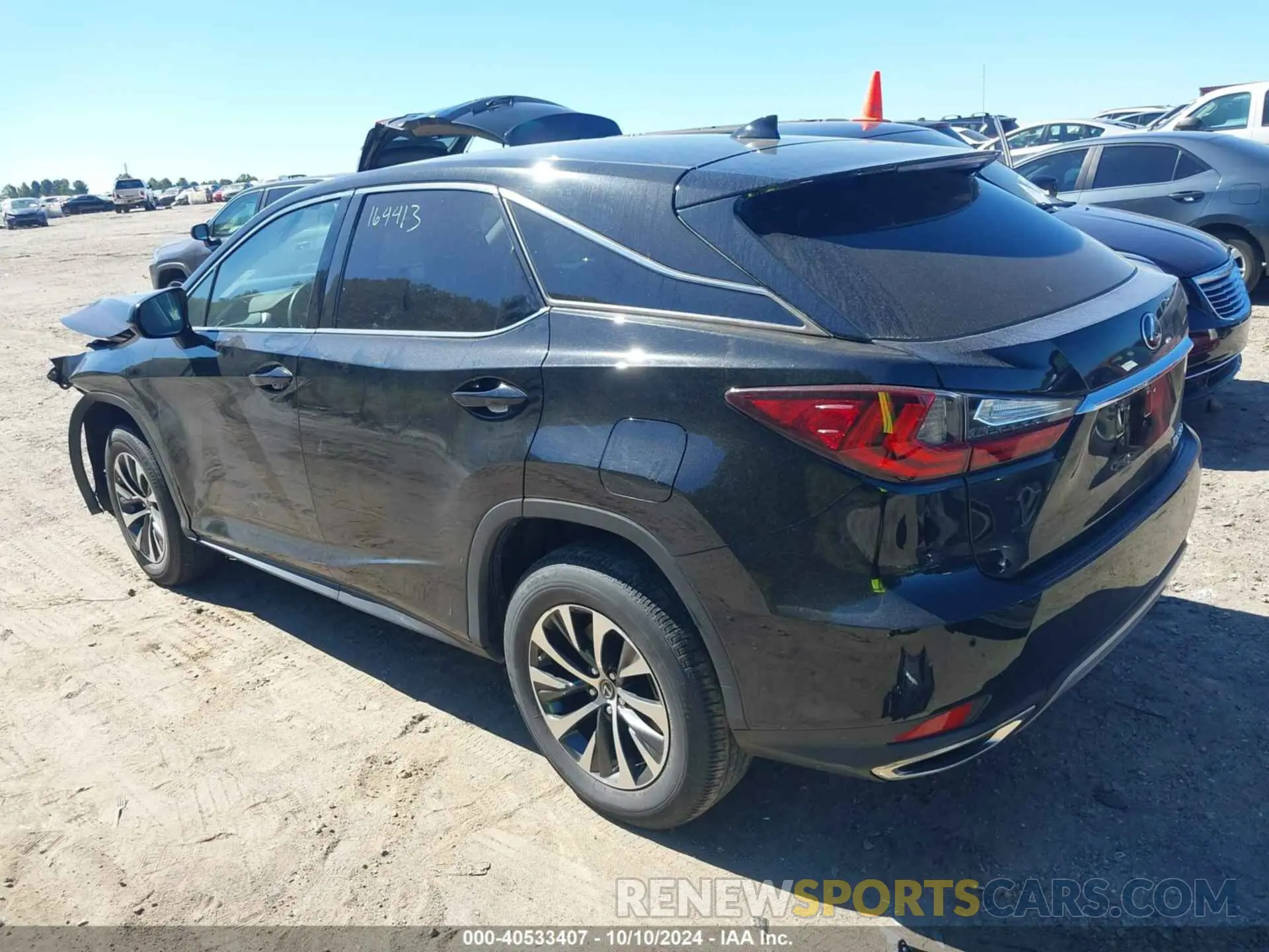 3 Photograph of a damaged car 2T2AZMAA0LC164413 LEXUS RX 350 2020