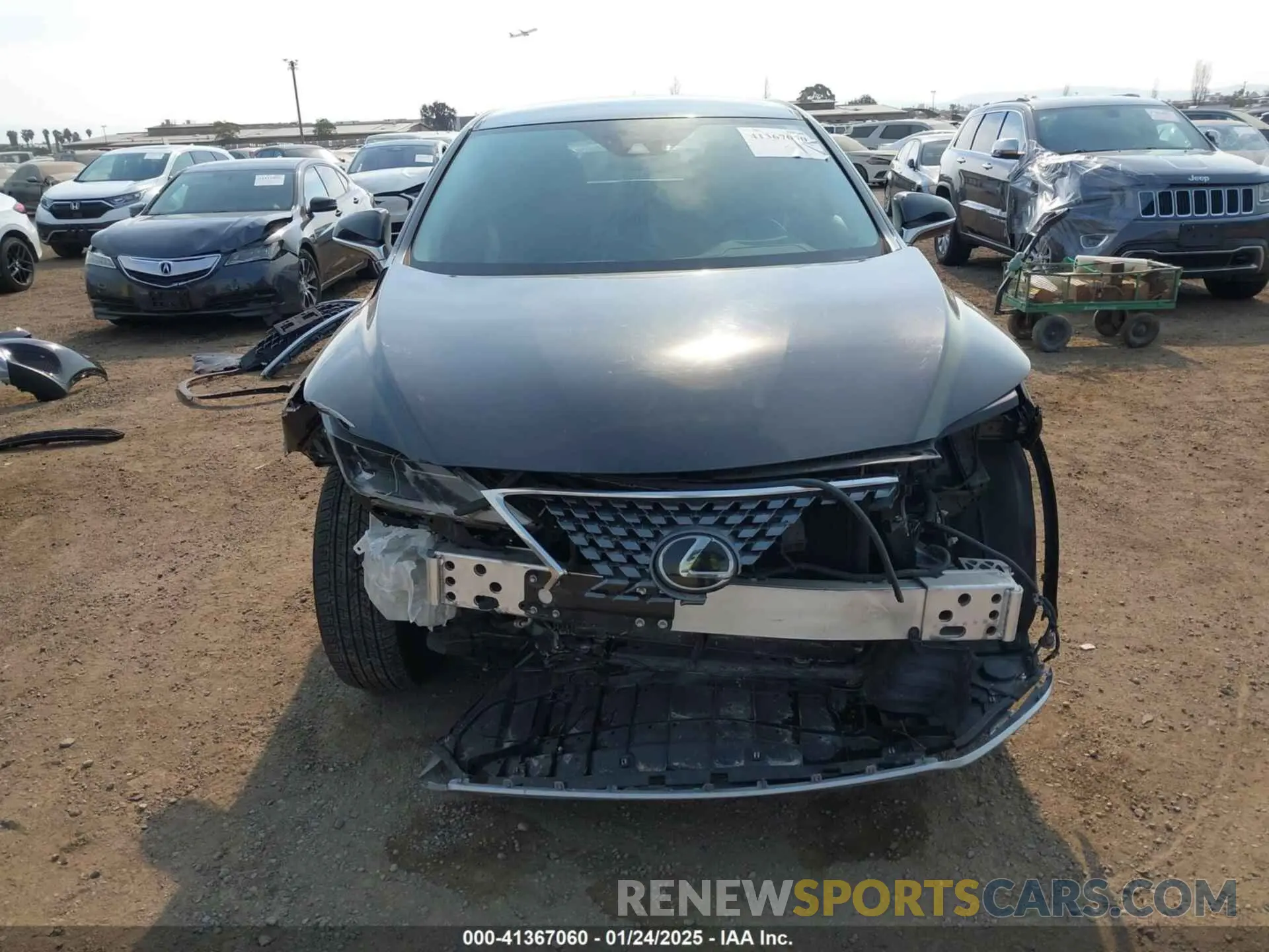 13 Photograph of a damaged car 2T2AZMAA7LC152761 LEXUS RX 350 2020