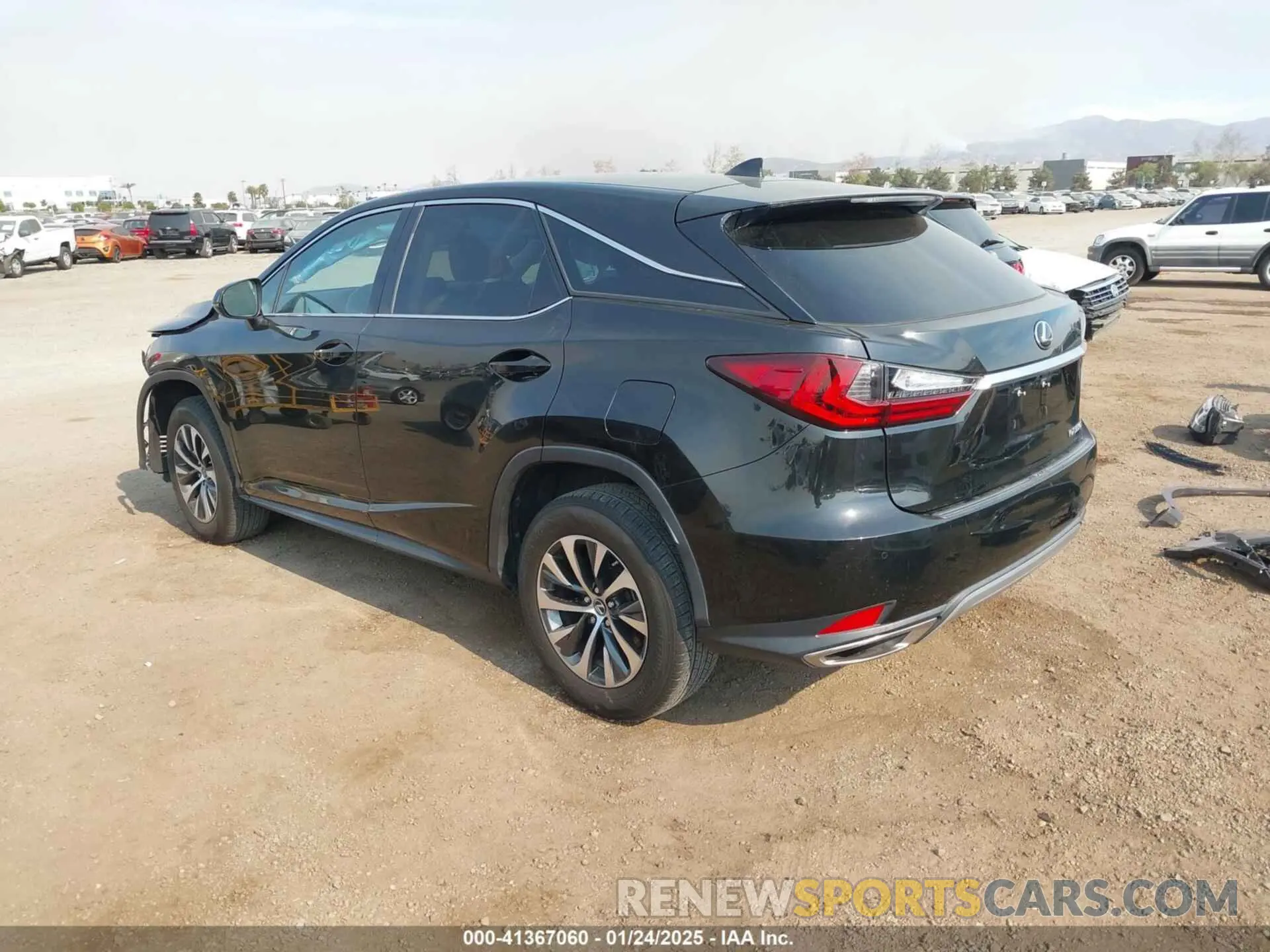 3 Photograph of a damaged car 2T2AZMAA7LC152761 LEXUS RX 350 2020