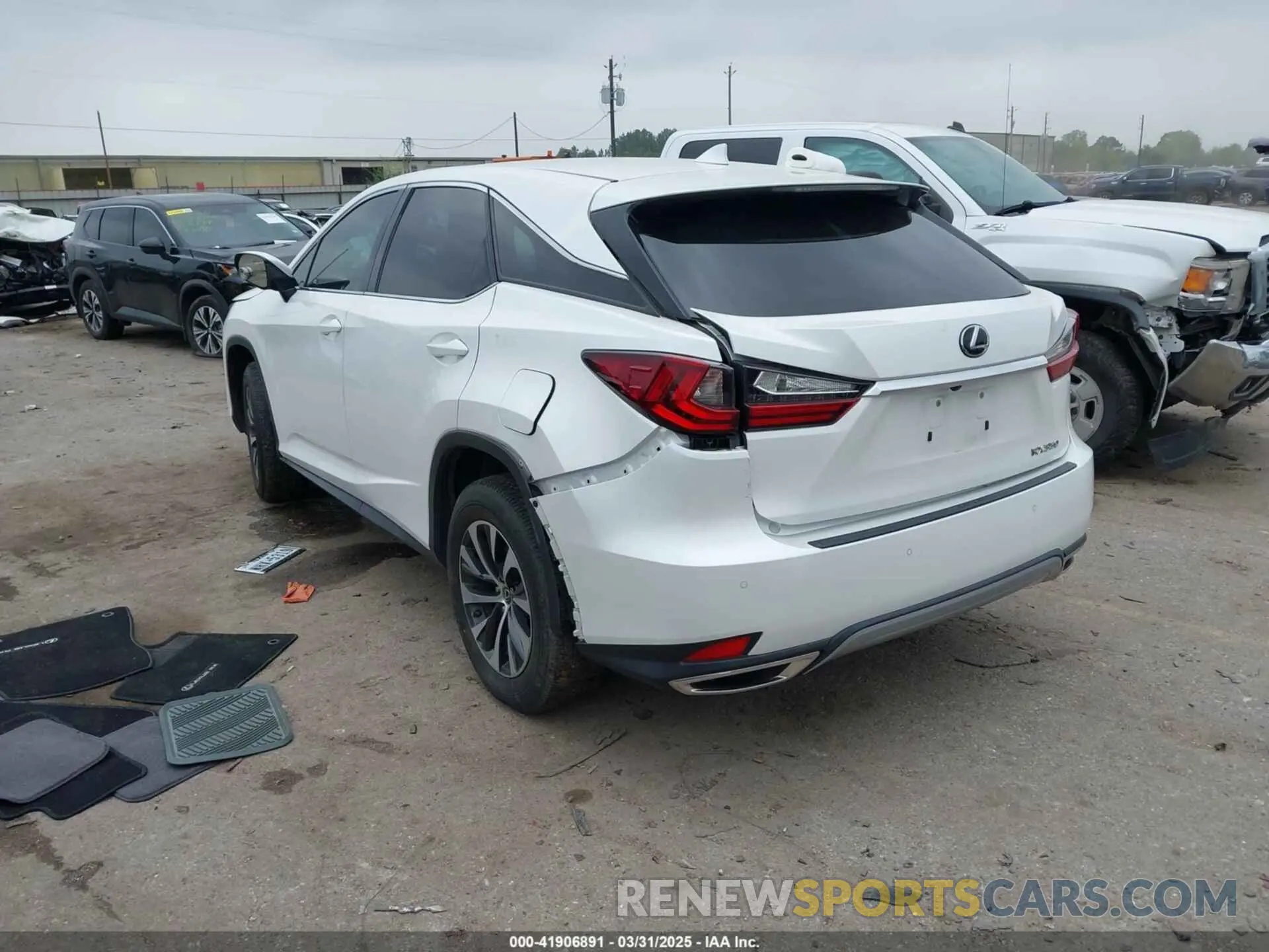 3 Фотография поврежденного автомобиля 2T2AZMAA7LC171391 LEXUS RX 350 2020