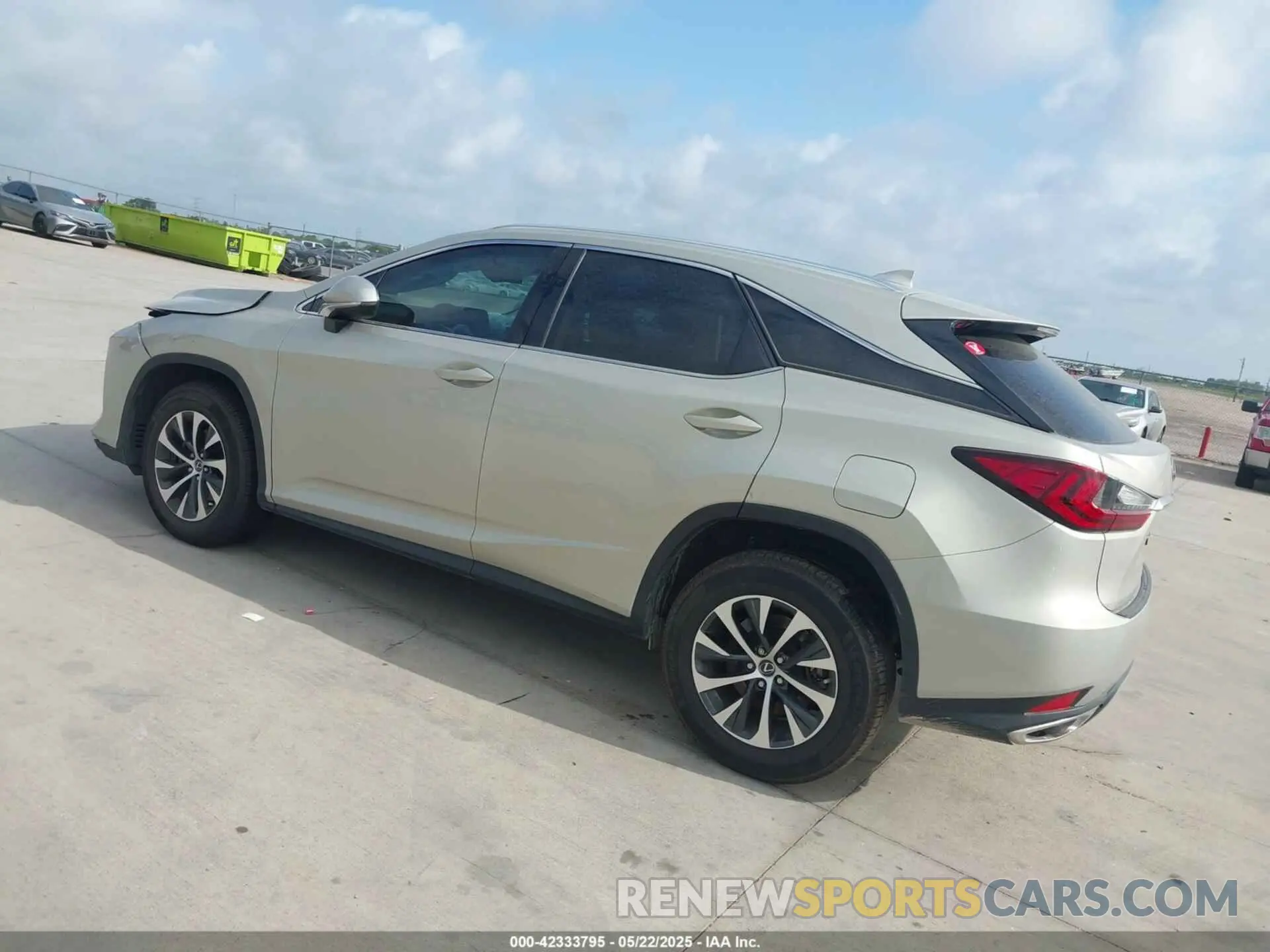 3 Фотография поврежденного автомобиля 2T2AZMAA8LC151876 LEXUS RX 350 2020