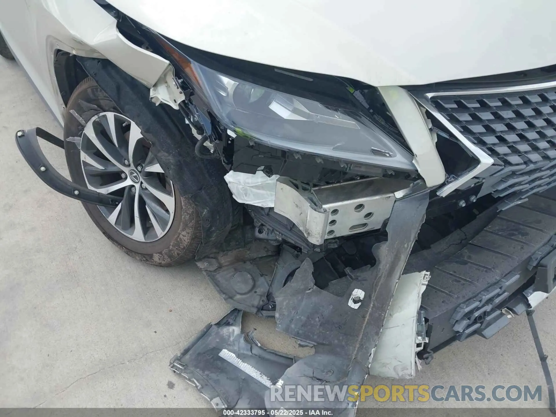 6 Фотография поврежденного автомобиля 2T2AZMAA8LC151876 LEXUS RX 350 2020