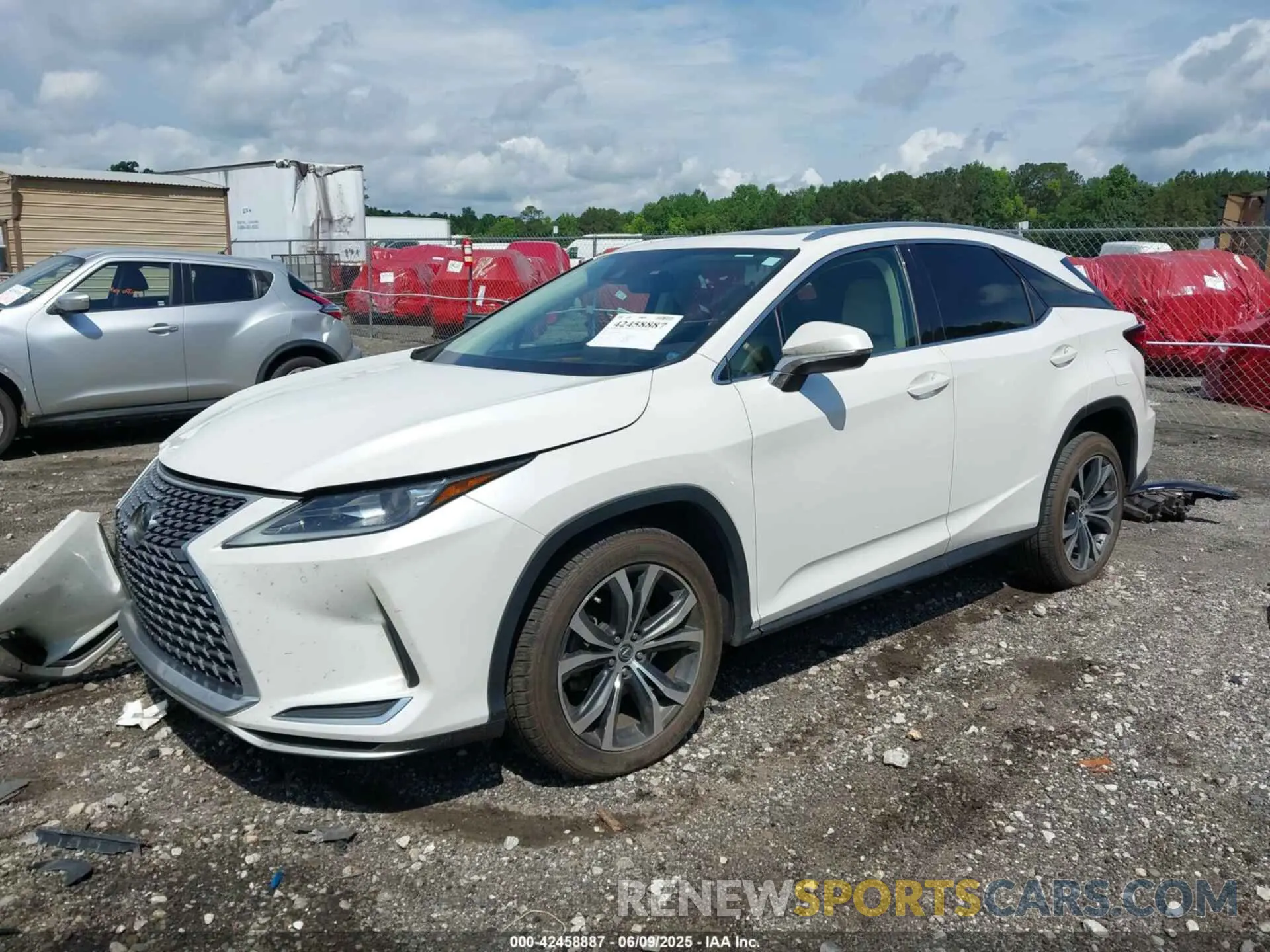 2 Photograph of a damaged car 2T2HZMAA0LC159064 LEXUS RX 350 2020