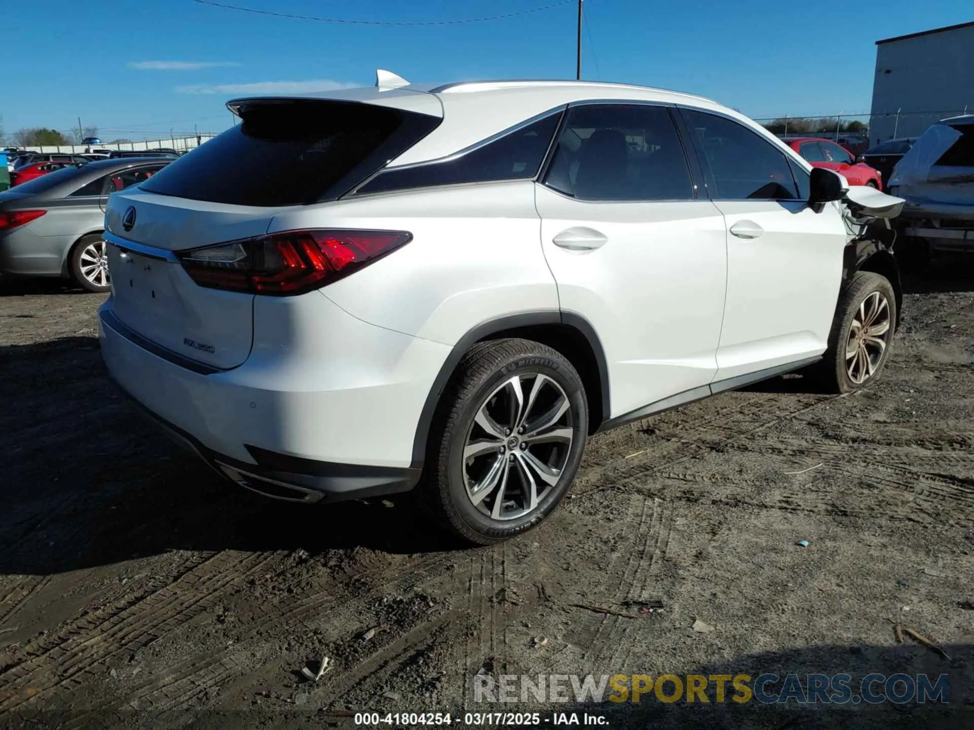 4 Фотография поврежденного автомобиля 2T2HZMAA0LC180545 LEXUS RX 350 2020