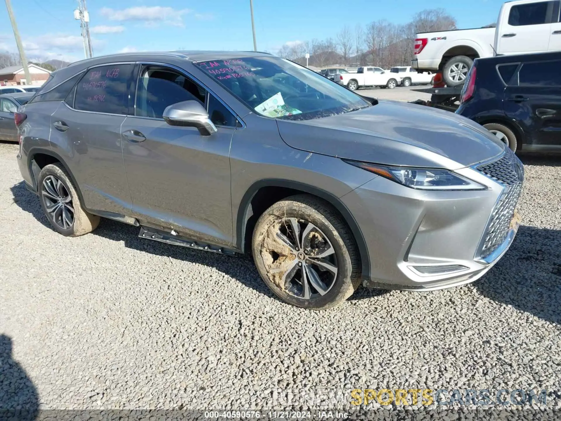 1 Фотография поврежденного автомобиля 2T2HZMAA1LC180960 LEXUS RX 350 2020