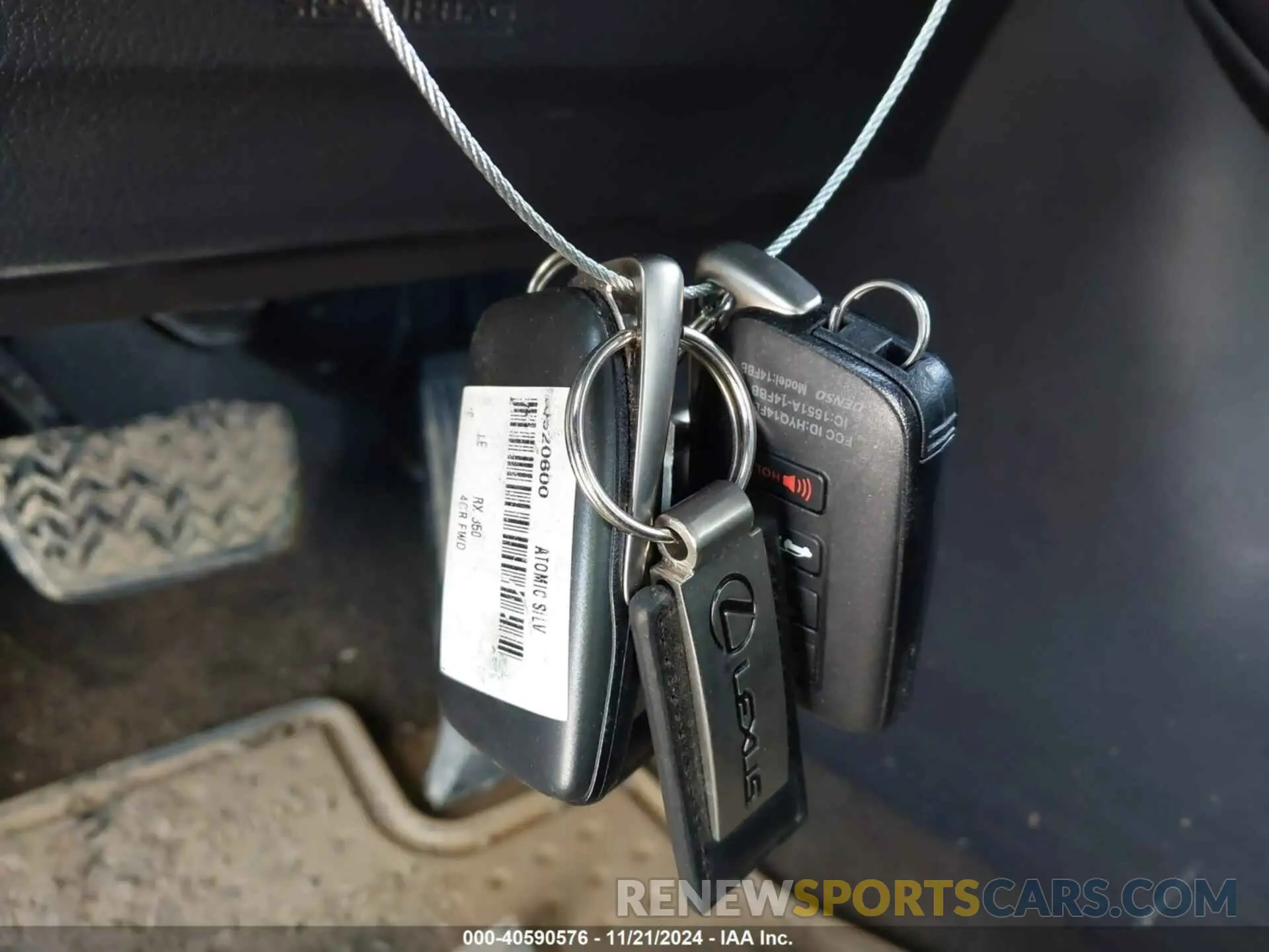 11 Фотография поврежденного автомобиля 2T2HZMAA1LC180960 LEXUS RX 350 2020