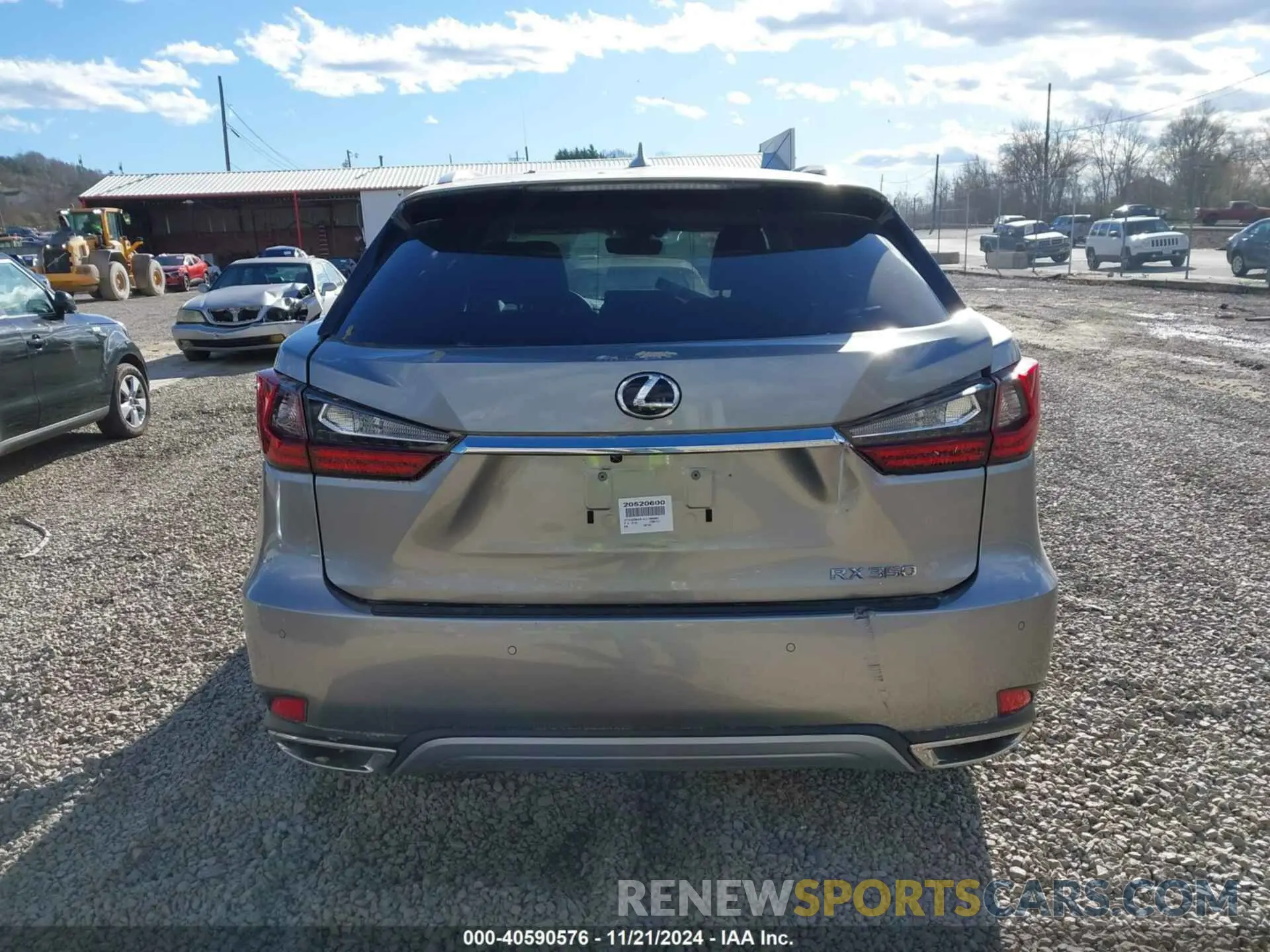 16 Фотография поврежденного автомобиля 2T2HZMAA1LC180960 LEXUS RX 350 2020