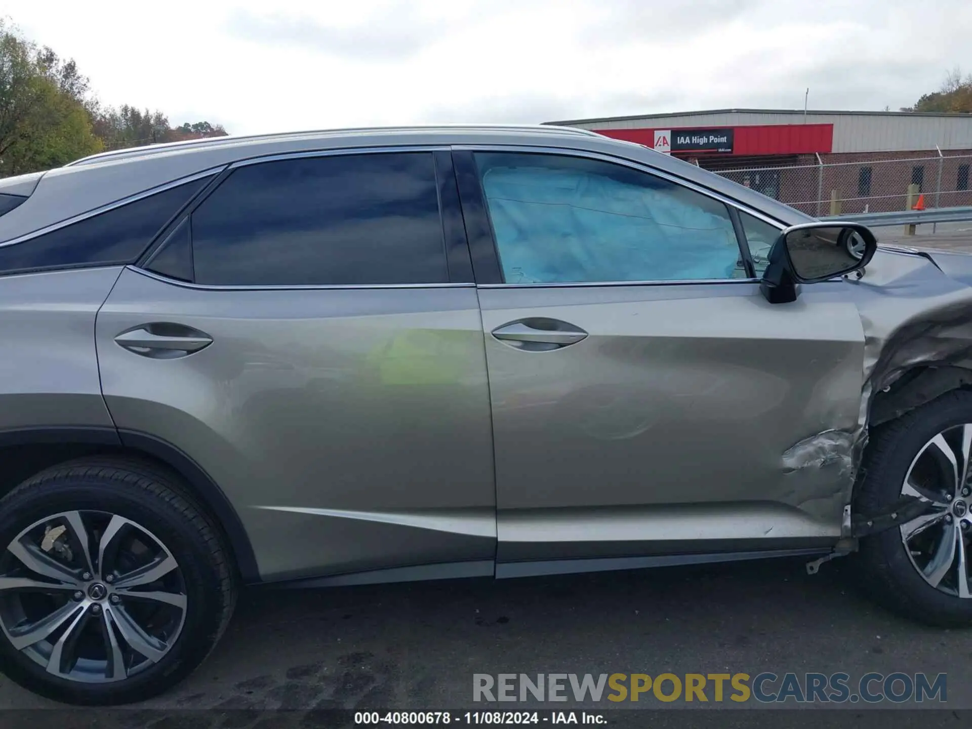 13 Photograph of a damaged car 2T2HZMAA3LC159382 LEXUS RX 350 2020