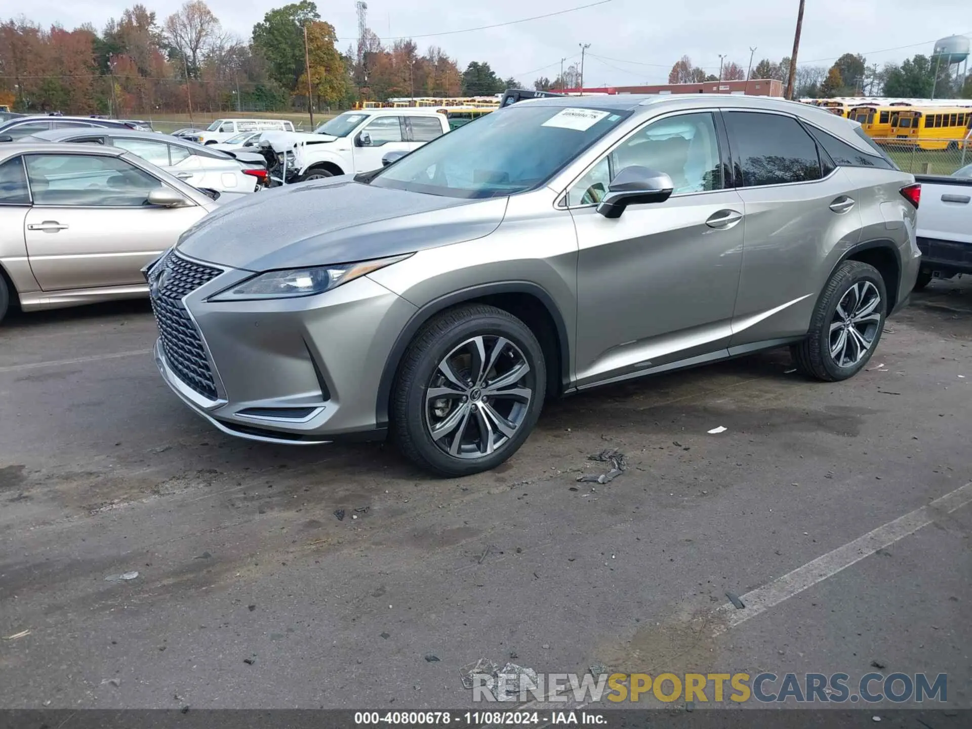 2 Photograph of a damaged car 2T2HZMAA3LC159382 LEXUS RX 350 2020