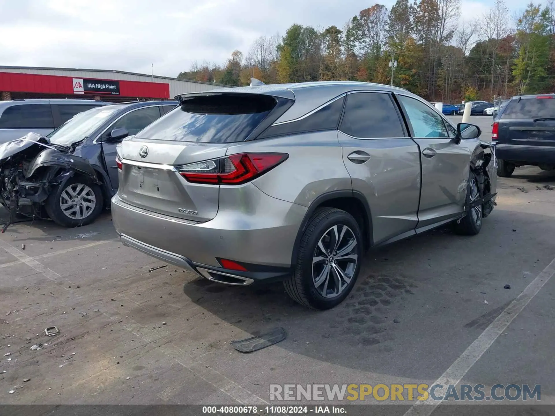 4 Photograph of a damaged car 2T2HZMAA3LC159382 LEXUS RX 350 2020