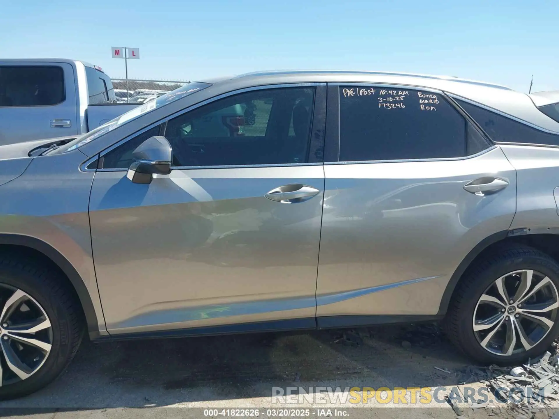 14 Фотография поврежденного автомобиля 2T2HZMAA3LC168454 LEXUS RX 350 2020