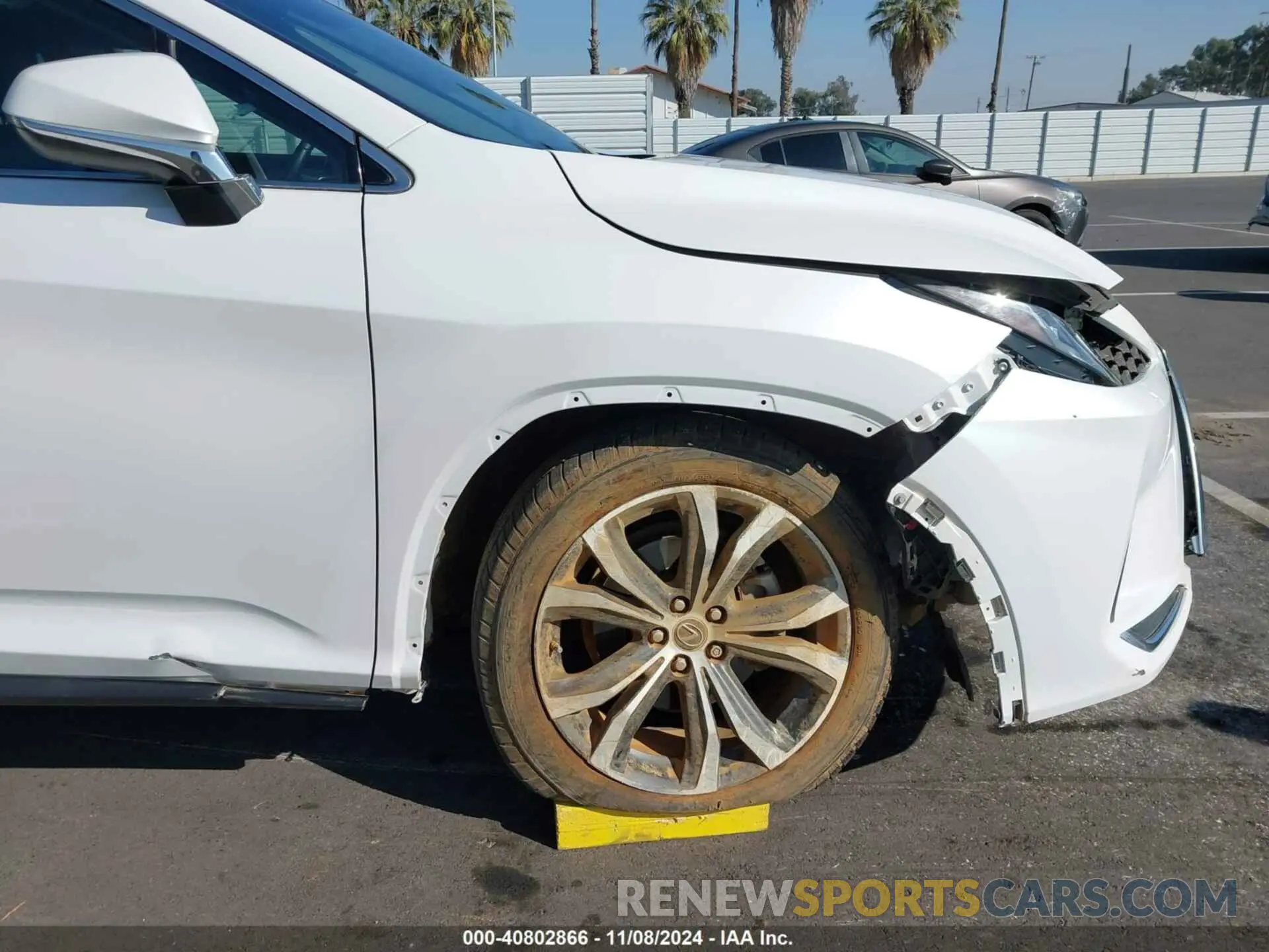 19 Photograph of a damaged car 2T2HZMAA5LC165376 LEXUS RX 350 2020