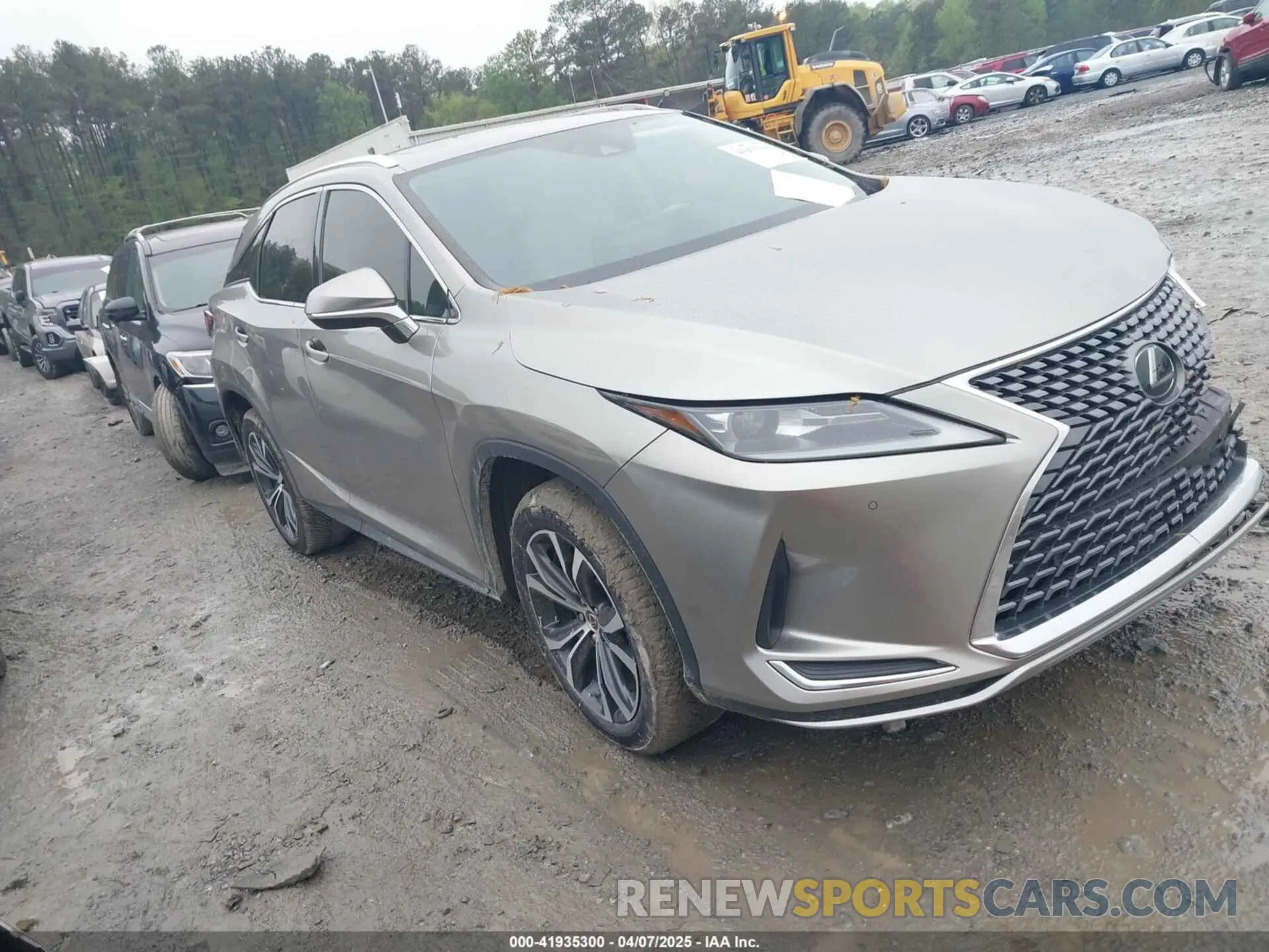 1 Фотография поврежденного автомобиля 2T2HZMAA7LC160132 LEXUS RX 350 2020