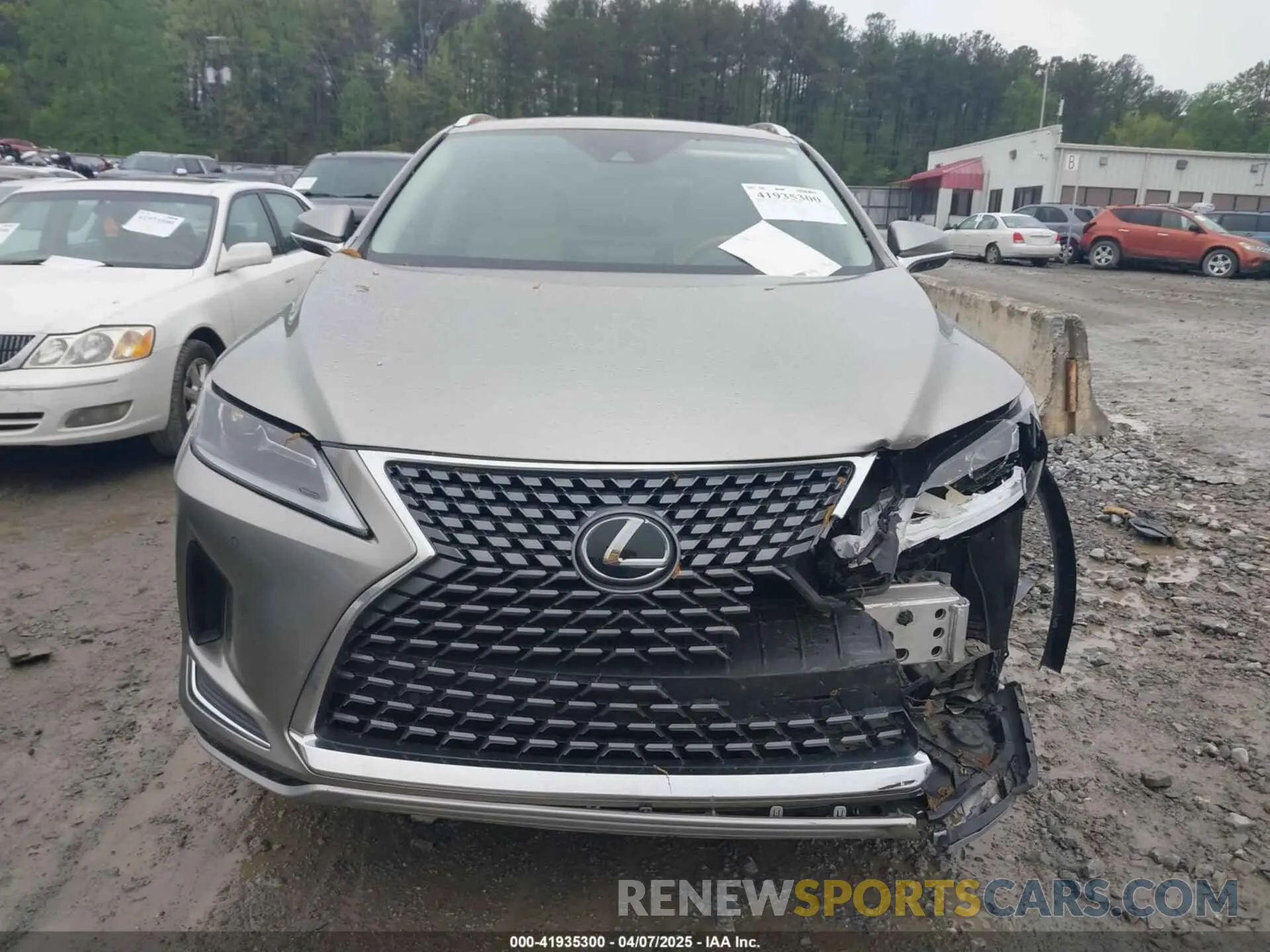 12 Фотография поврежденного автомобиля 2T2HZMAA7LC160132 LEXUS RX 350 2020