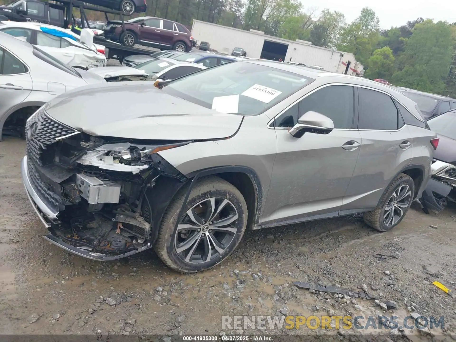 14 Фотография поврежденного автомобиля 2T2HZMAA7LC160132 LEXUS RX 350 2020