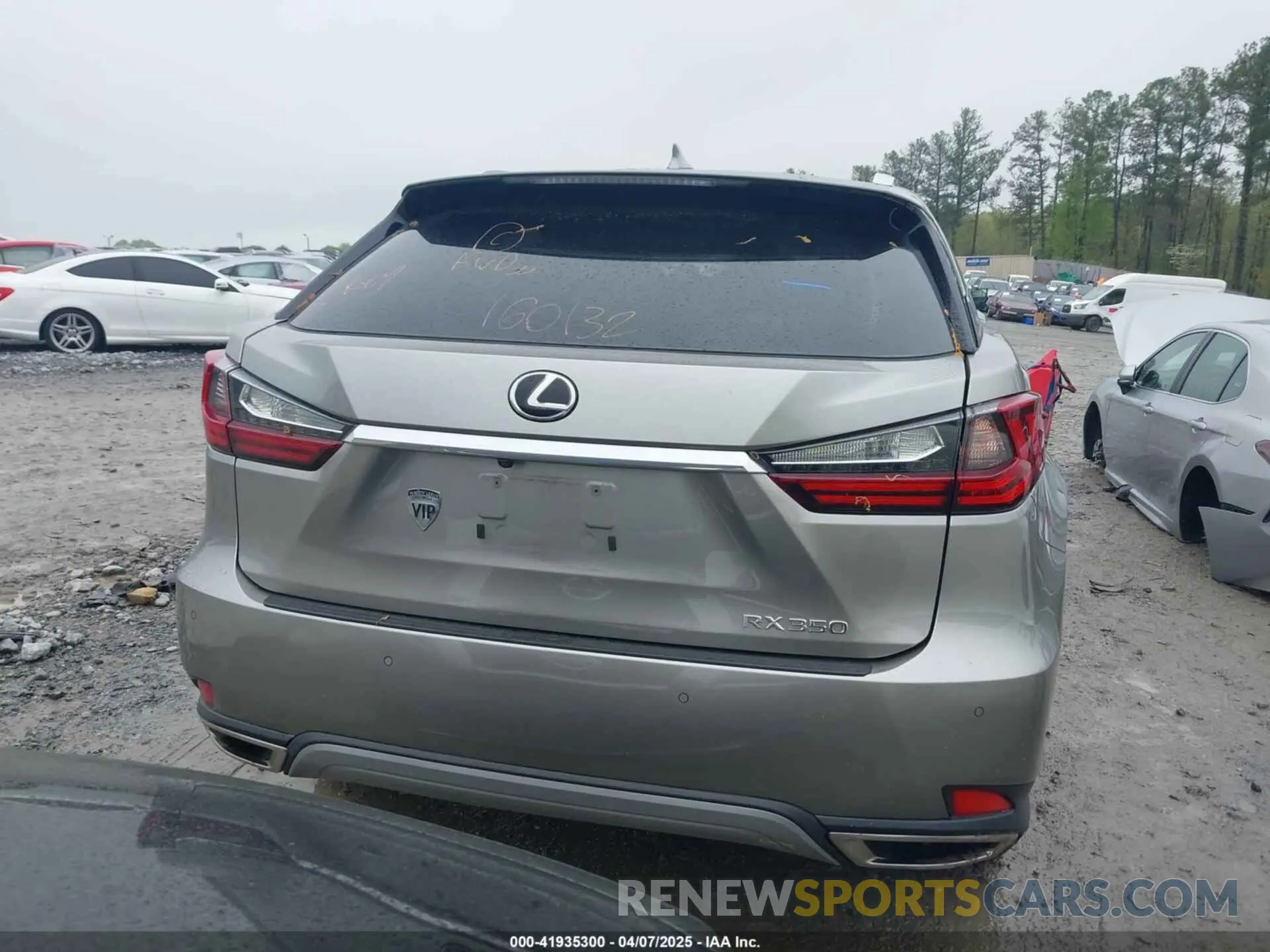 16 Фотография поврежденного автомобиля 2T2HZMAA7LC160132 LEXUS RX 350 2020