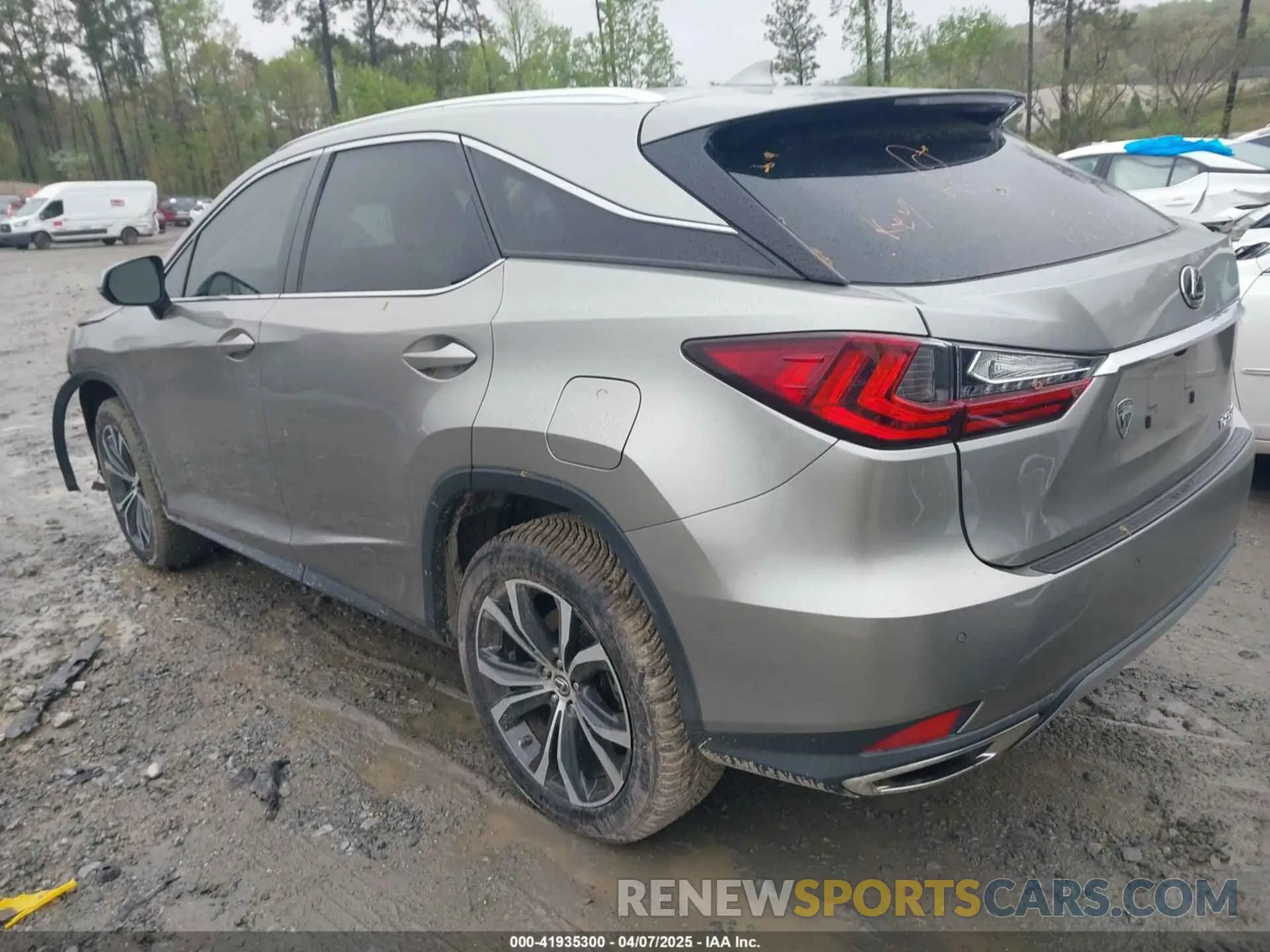 3 Фотография поврежденного автомобиля 2T2HZMAA7LC160132 LEXUS RX 350 2020