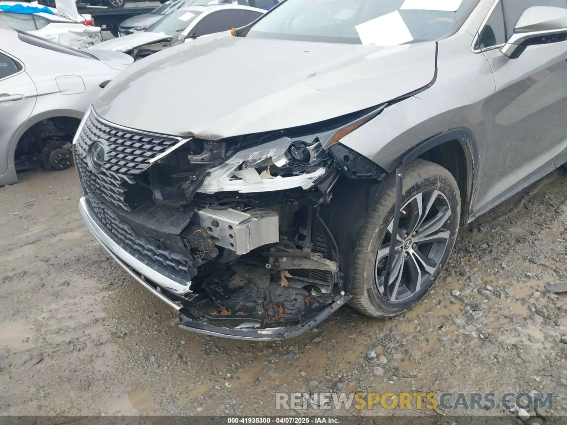 6 Фотография поврежденного автомобиля 2T2HZMAA7LC160132 LEXUS RX 350 2020