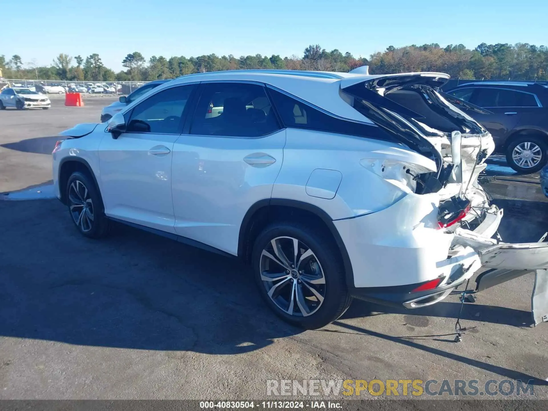 3 Photograph of a damaged car 2T2HZMAA7LC168666 LEXUS RX 350 2020
