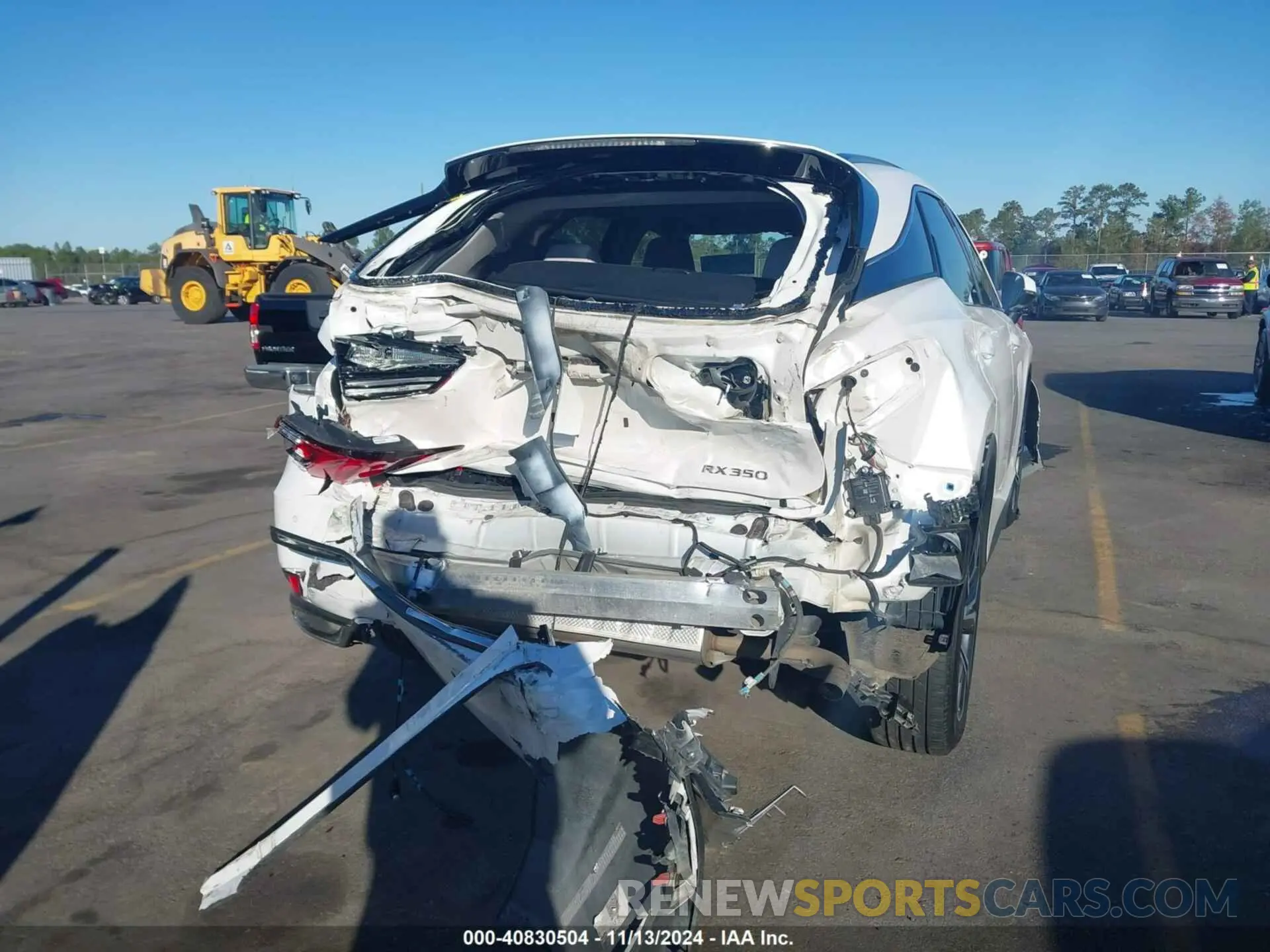 6 Photograph of a damaged car 2T2HZMAA7LC168666 LEXUS RX 350 2020
