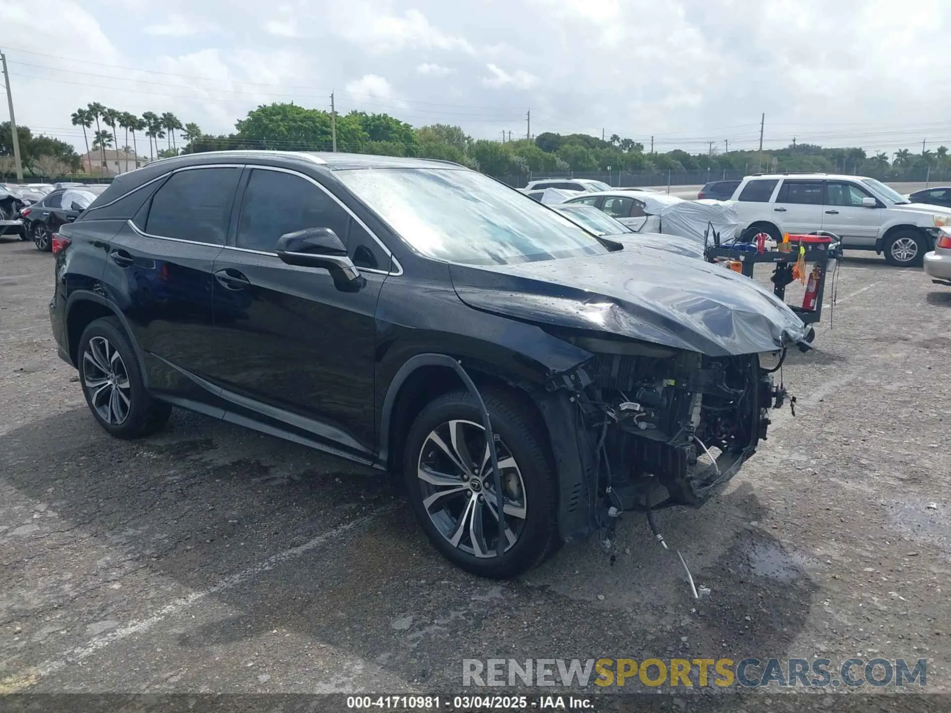 1 Фотография поврежденного автомобиля 2T2HZMAA9LC153571 LEXUS RX 350 2020